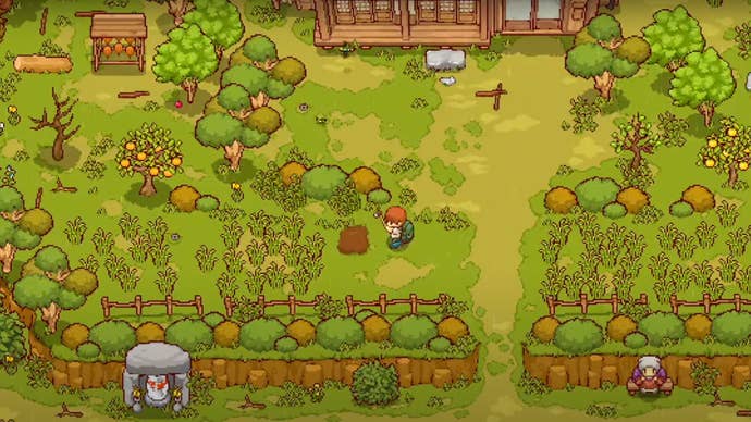 Japanese Rural Life Adventure is a cosy, pixelated game set in Japan that’s available on Apple Arcade.