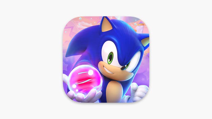 The app icon for Sonic Dream Team, which is available on Apple Arcade.