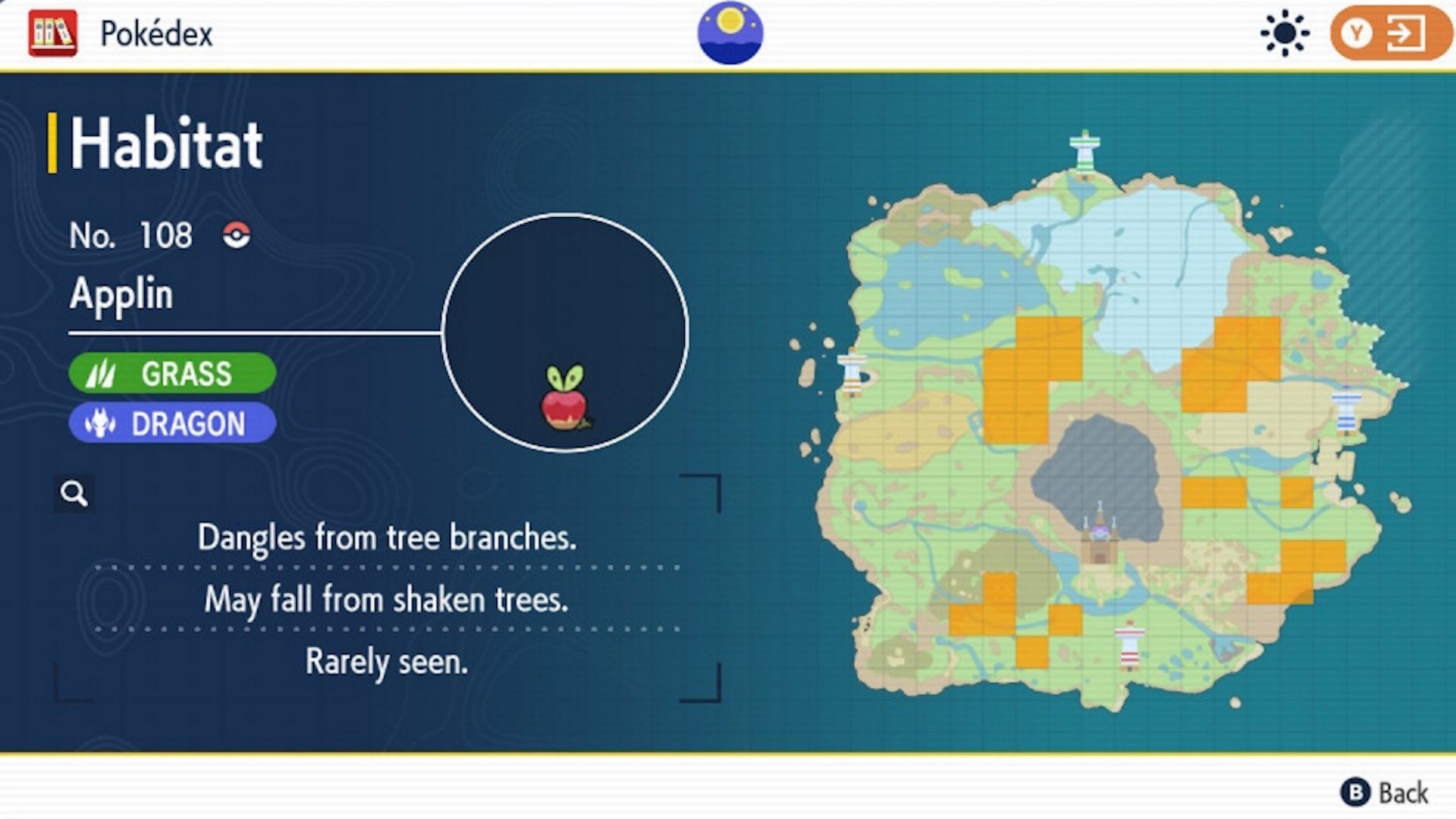 Pokemon Scarlet and Violet: How to get Dipplin and evolve Applin - 3