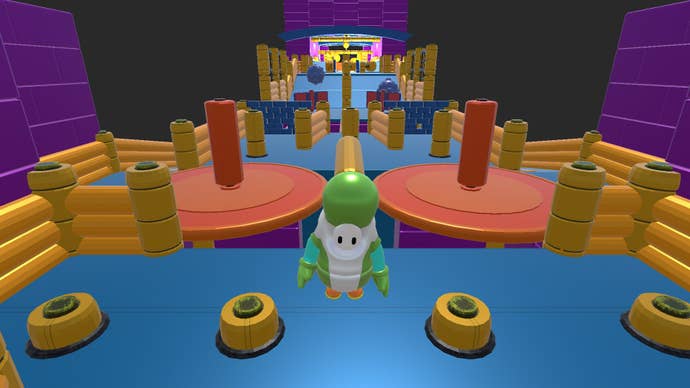 Dinasaur Falling Survival screenshot.