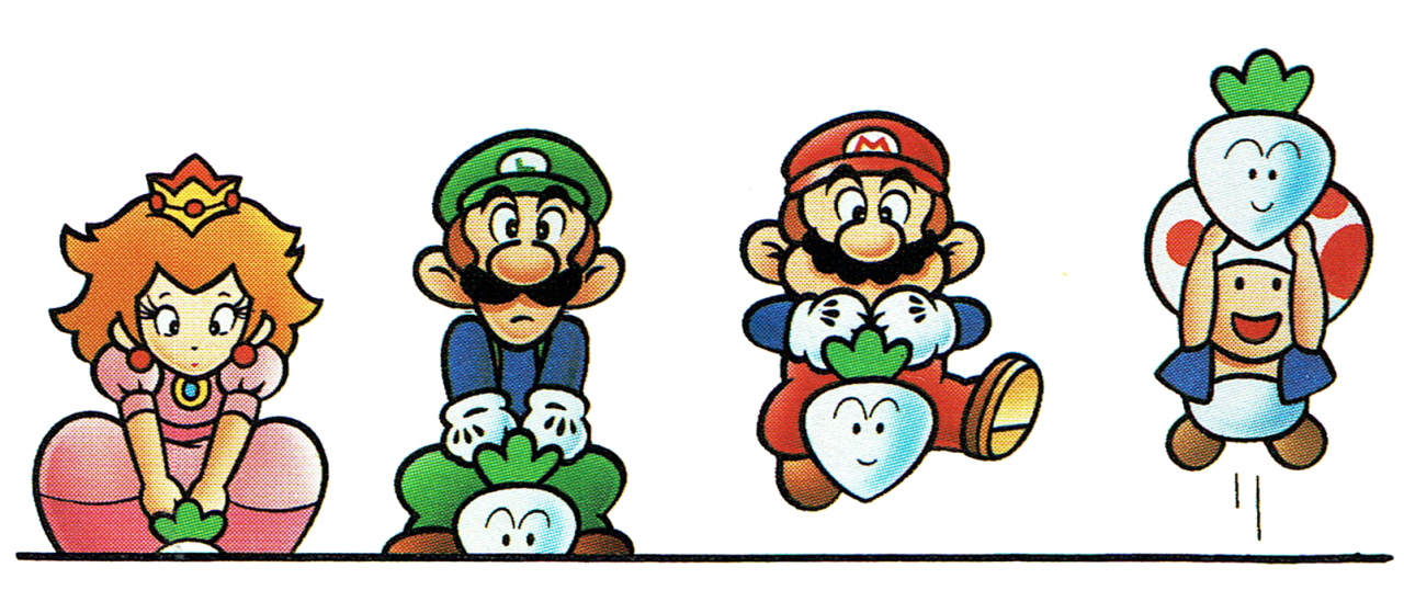 Super Mario Bros. 2 artwork