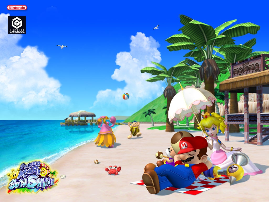 Super Mario Sunshine artwork