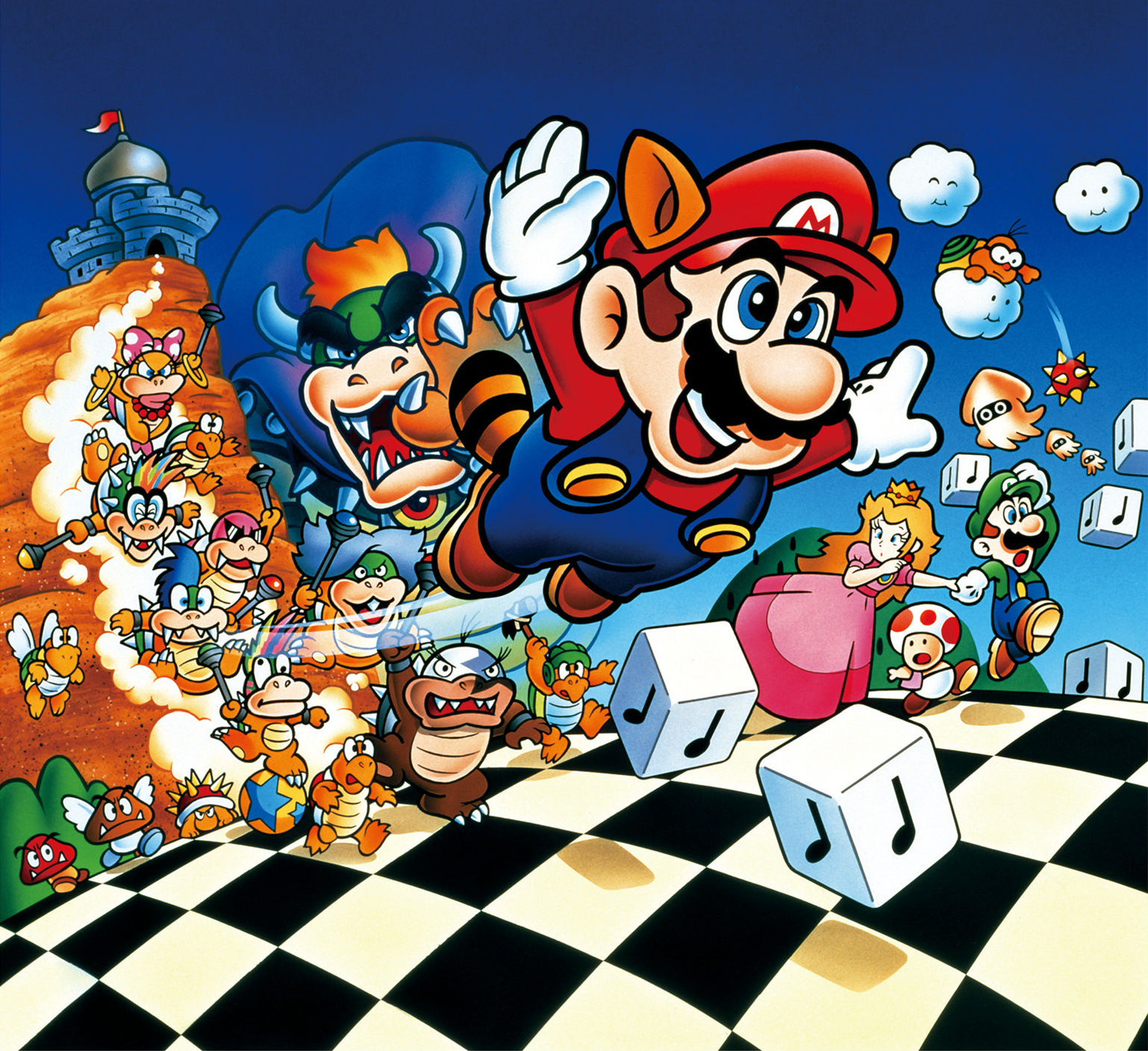 Super Mario Advance 4: Super Mario Bros. 3 artwork