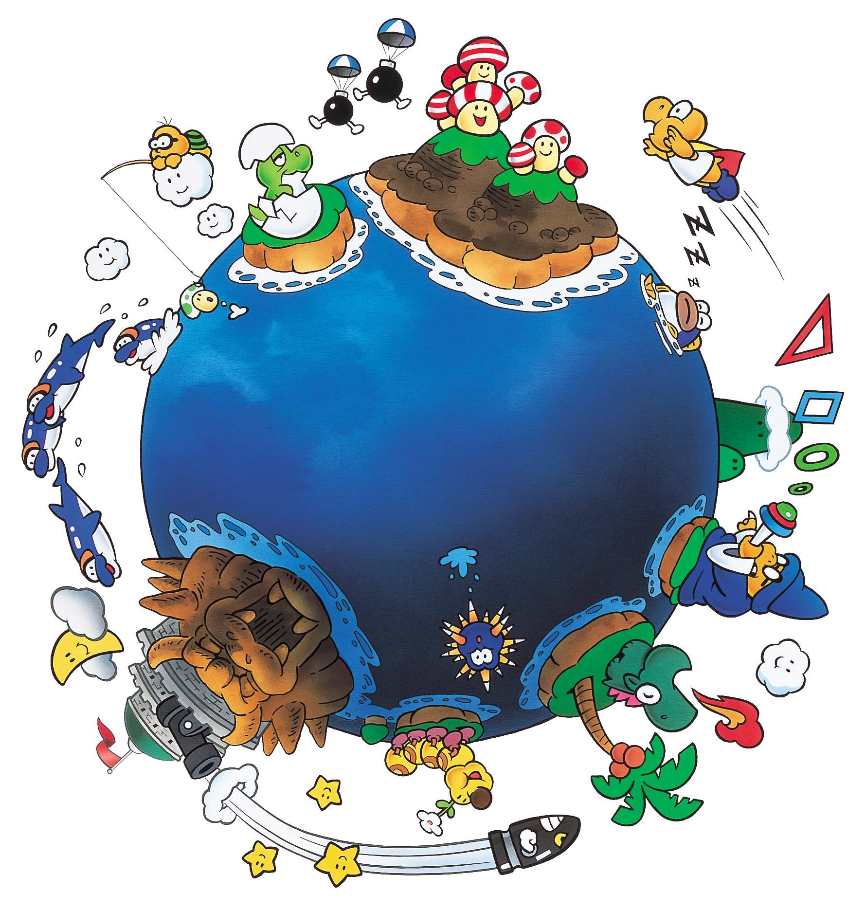 Super Mario World artwork