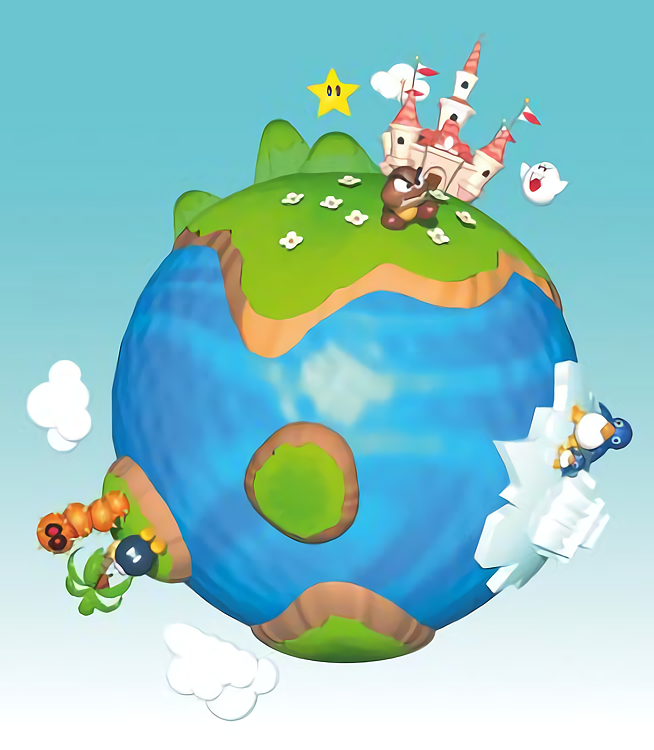 Super Mario 64 artwork