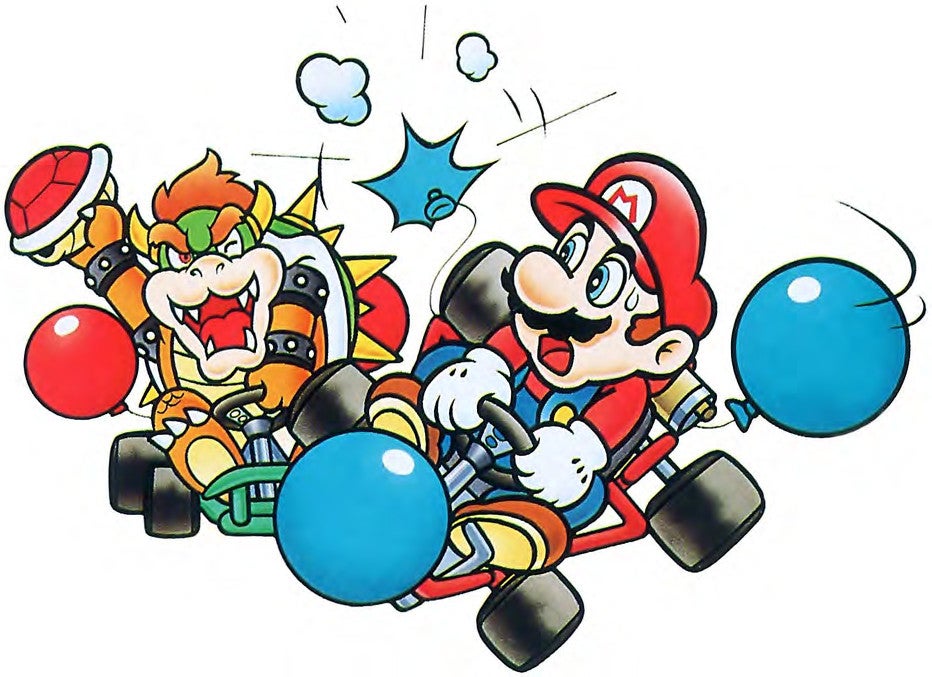 Super Mario Kart artwork