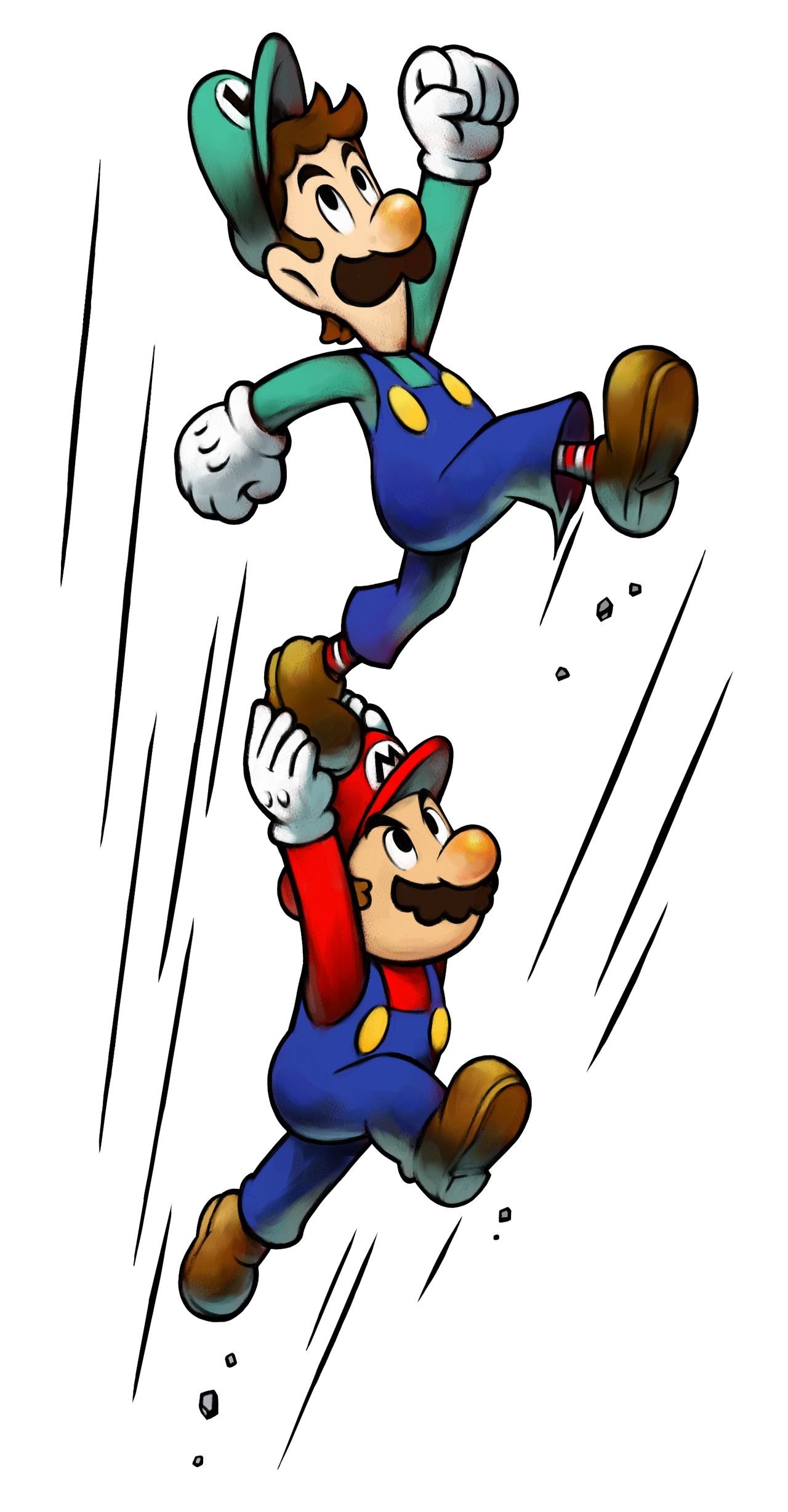 Mario & Luigi: Superstar Saga artwork