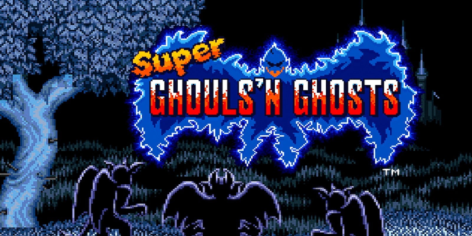 Super Ghouls 'n' Ghosts artwork