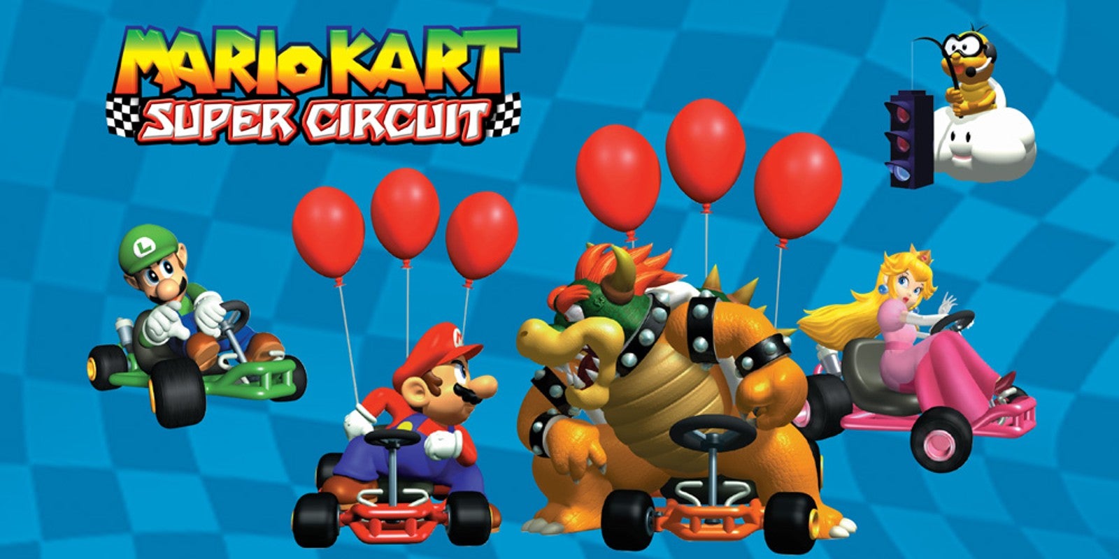 Mario Kart: Super Circuit artwork