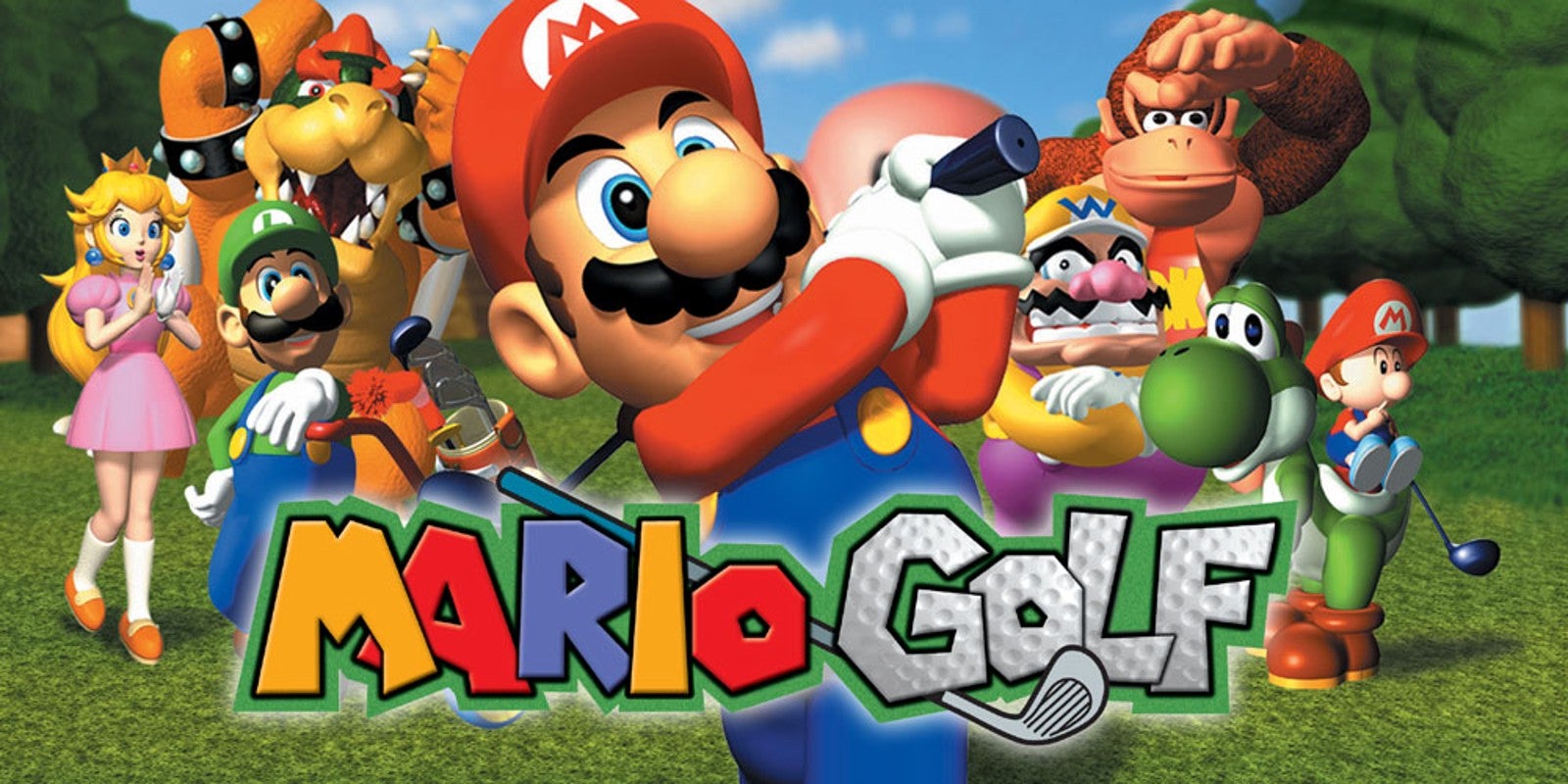 Mario Golf artwork