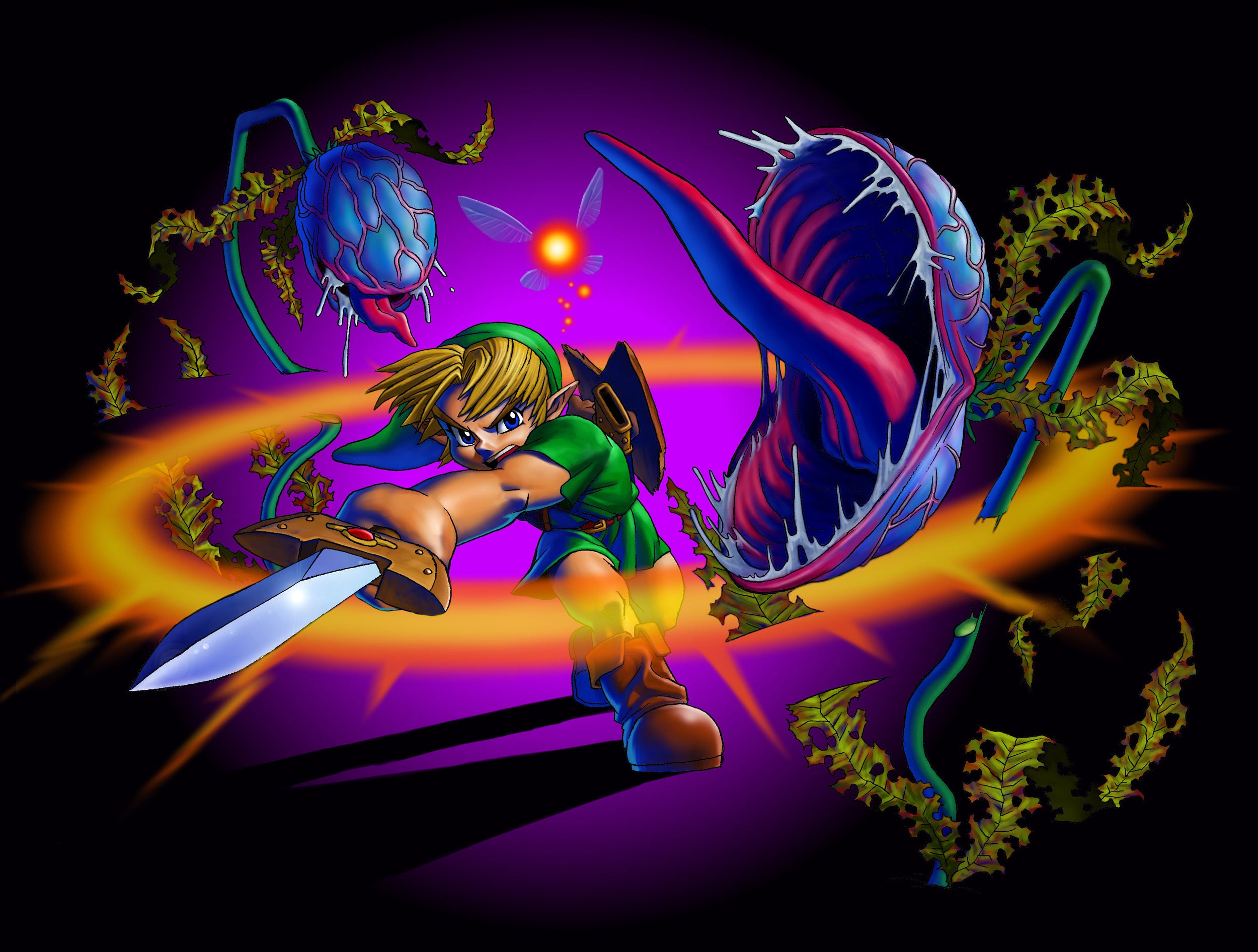 The Legend of Zelda: Ocarina of Time artwork