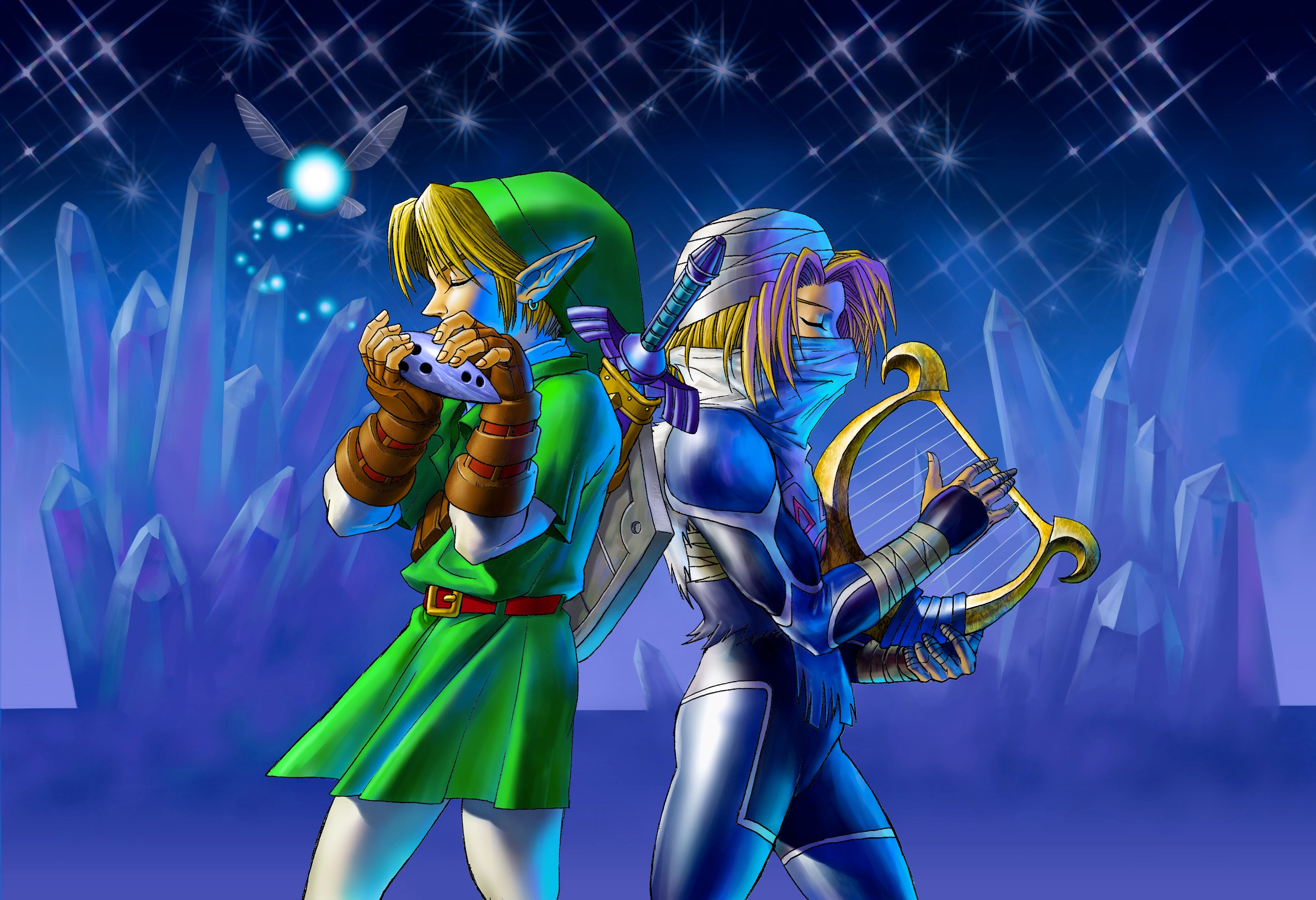 The Legend of Zelda: Ocarina of Time artwork