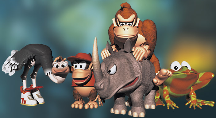 Donkey Kong Country artwork