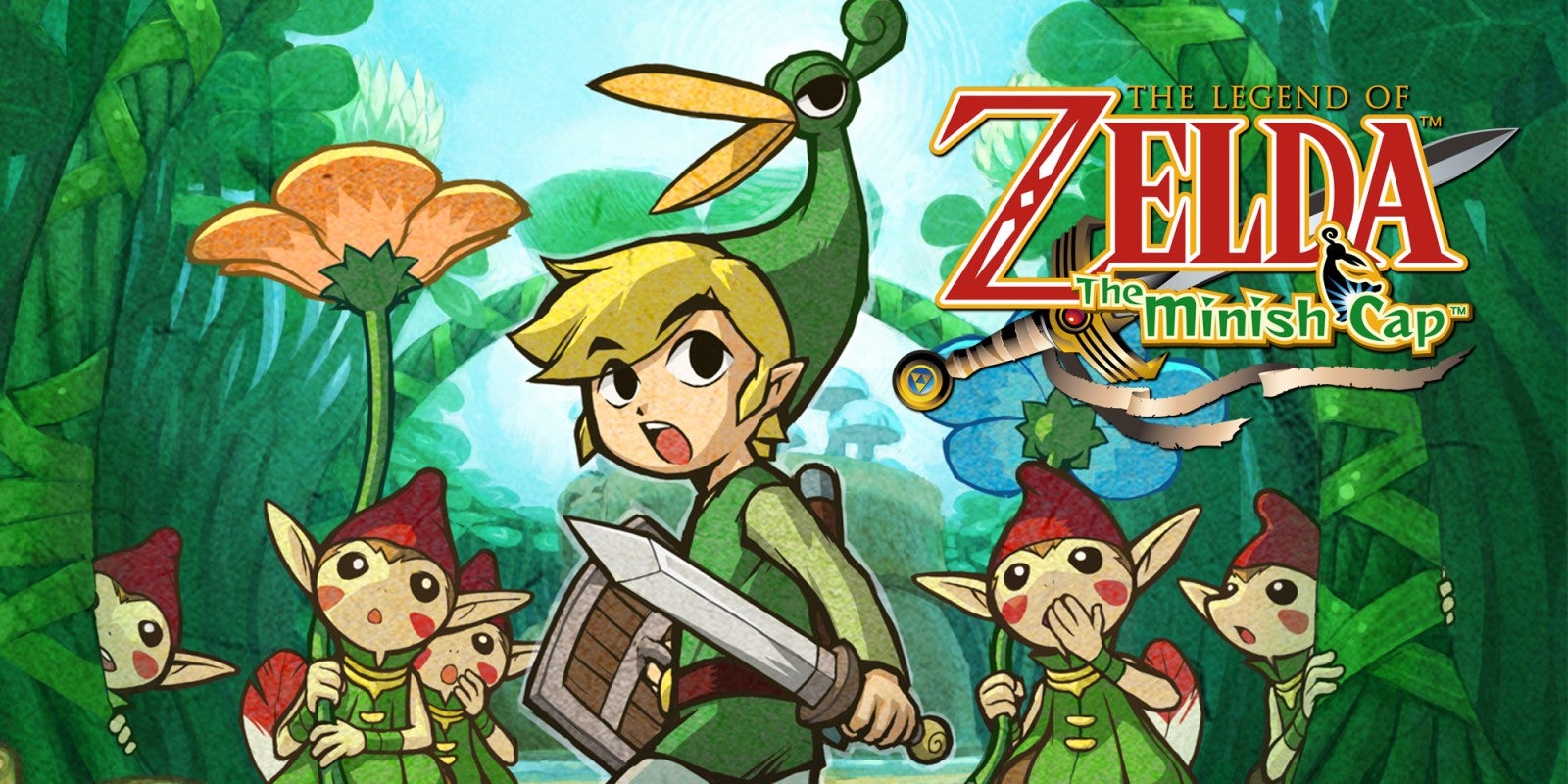 The Legend of Zelda: The Minish Cap artwork