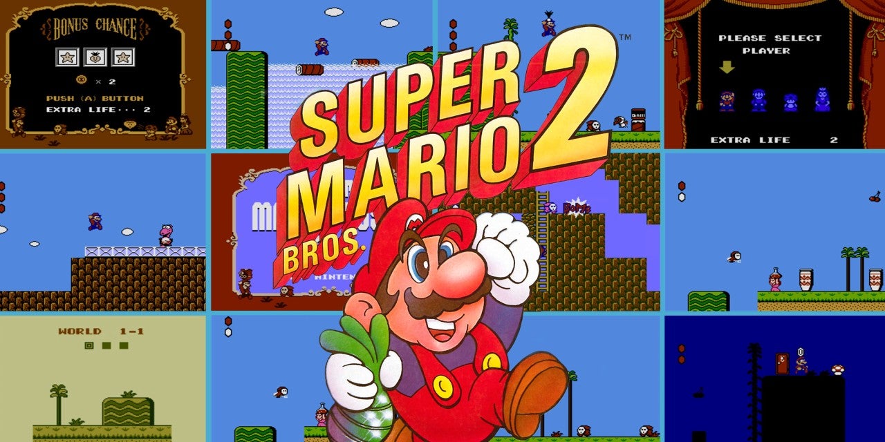 Super Mario Bros. 2 artwork