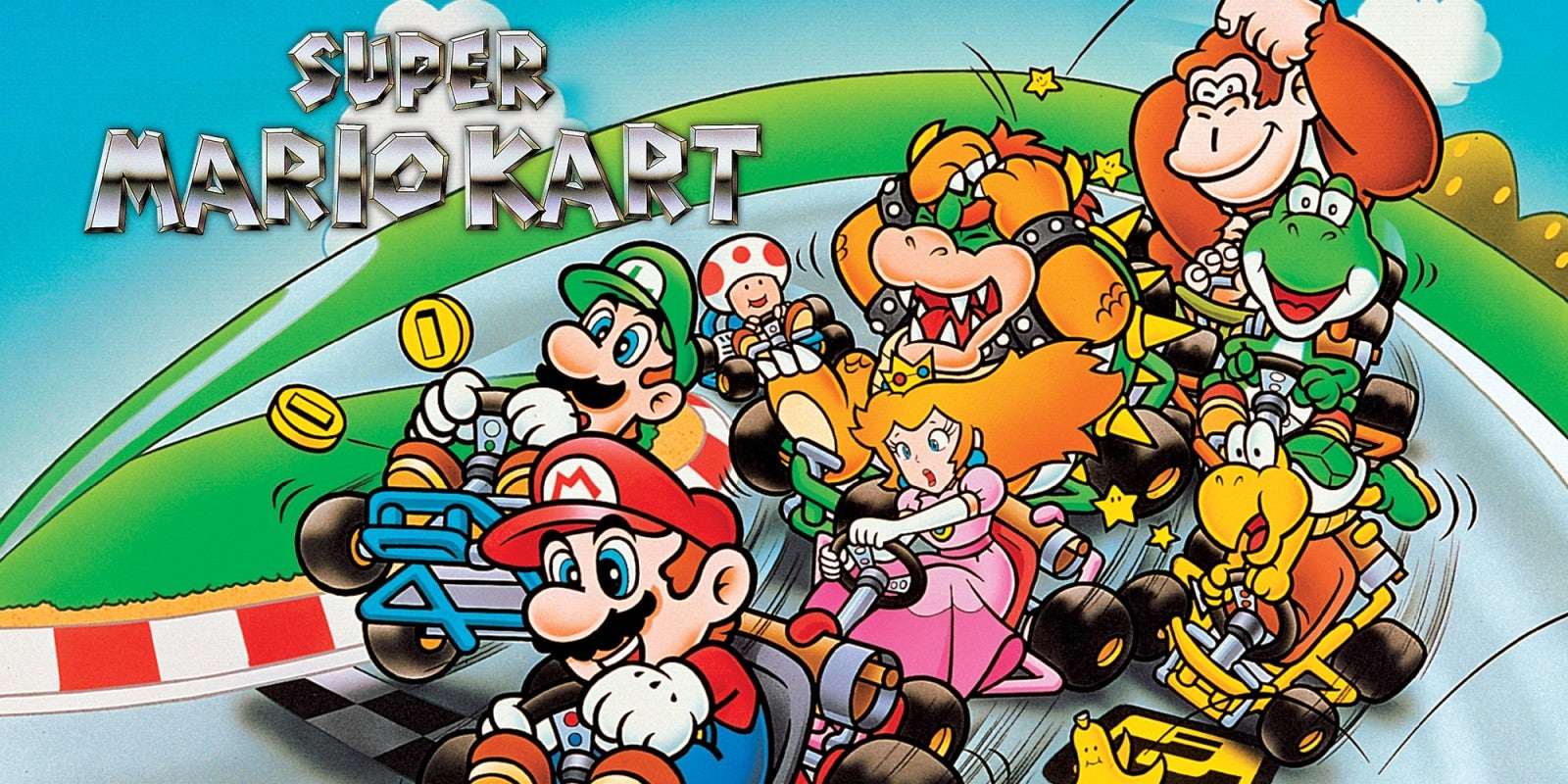 Super Mario Kart artwork