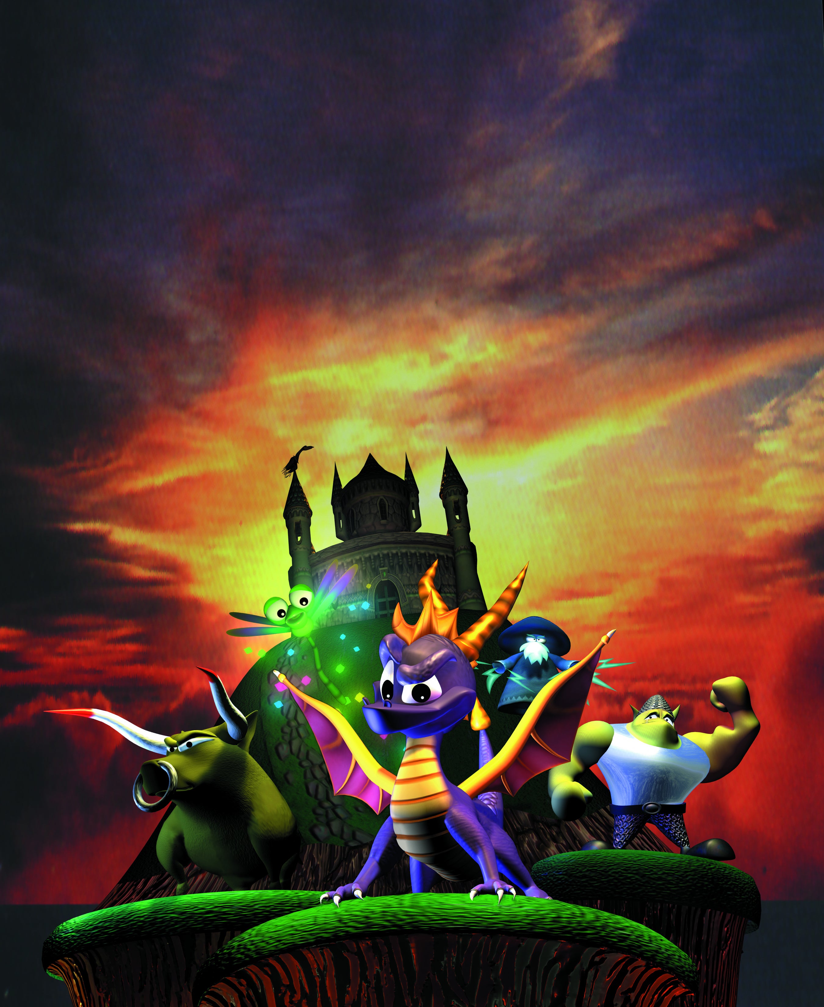 Spyro the Dragon artwork