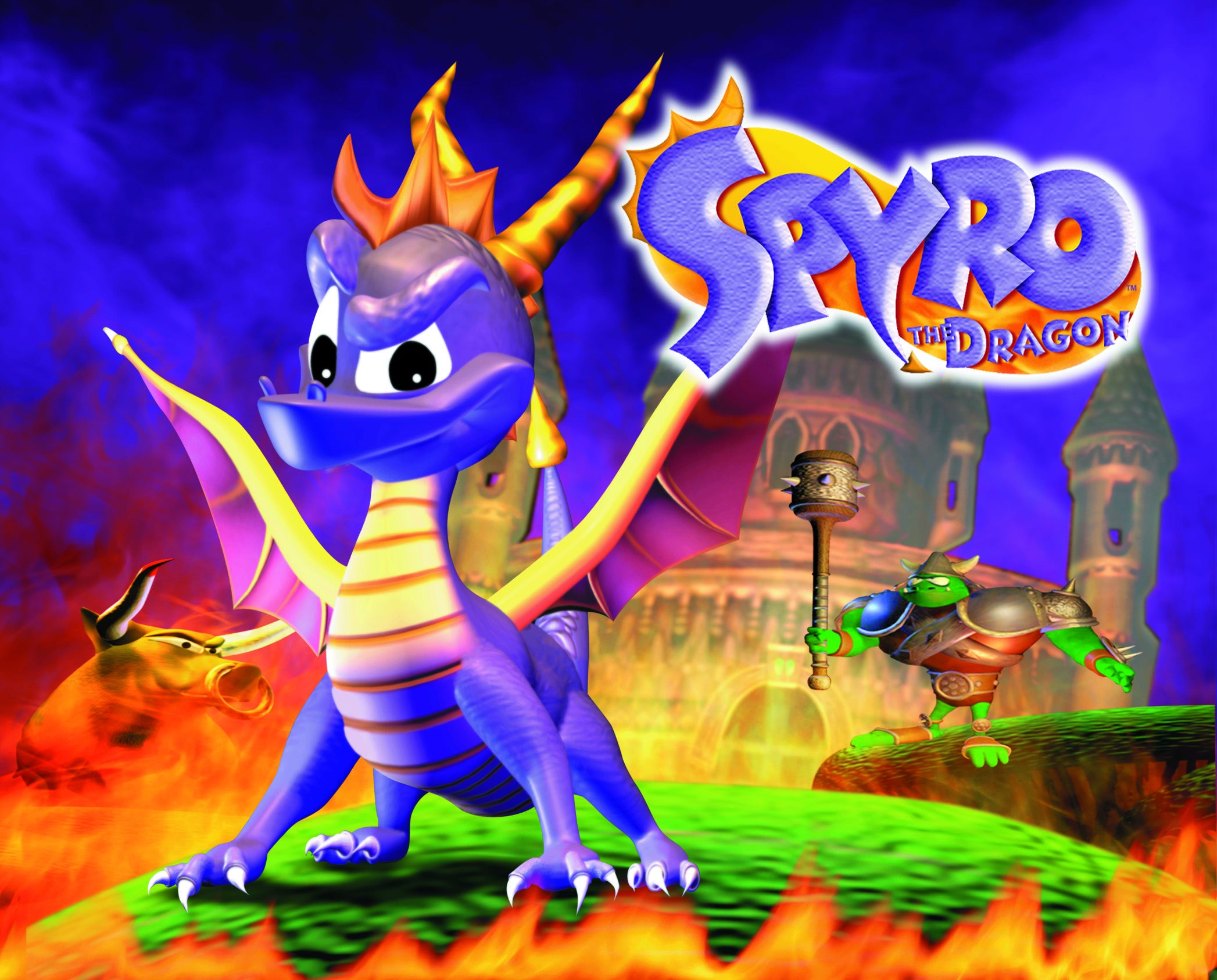 Spyro the Dragon artwork