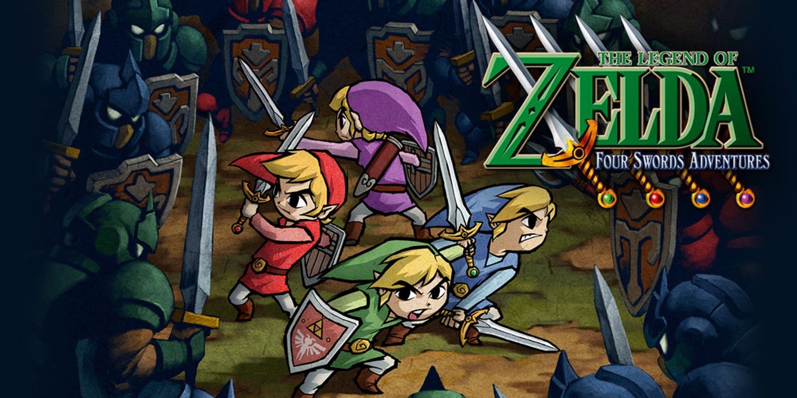 The Legend of Zelda: Four Swords Adventure artwork
