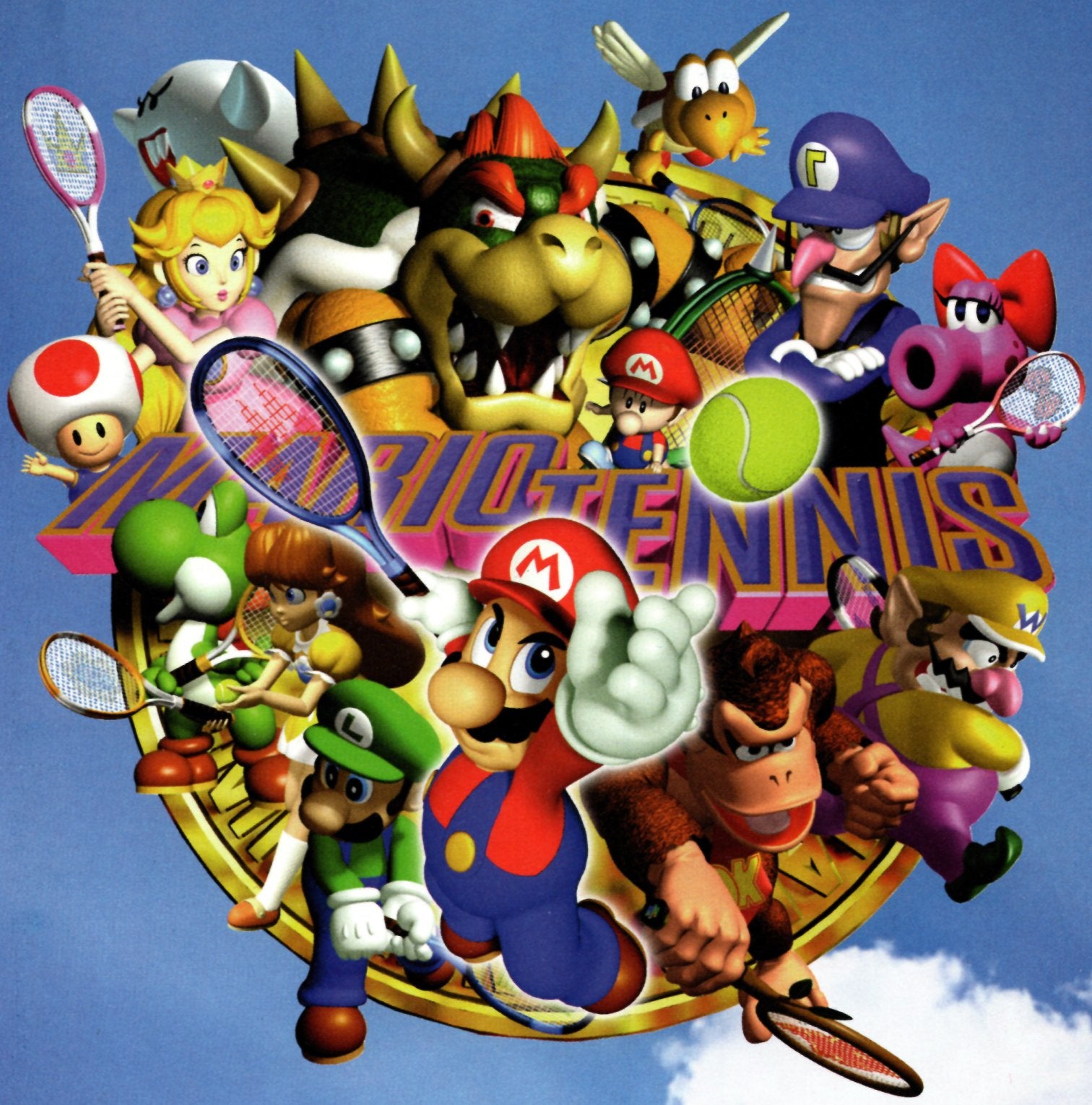 Mario Tennis artwork