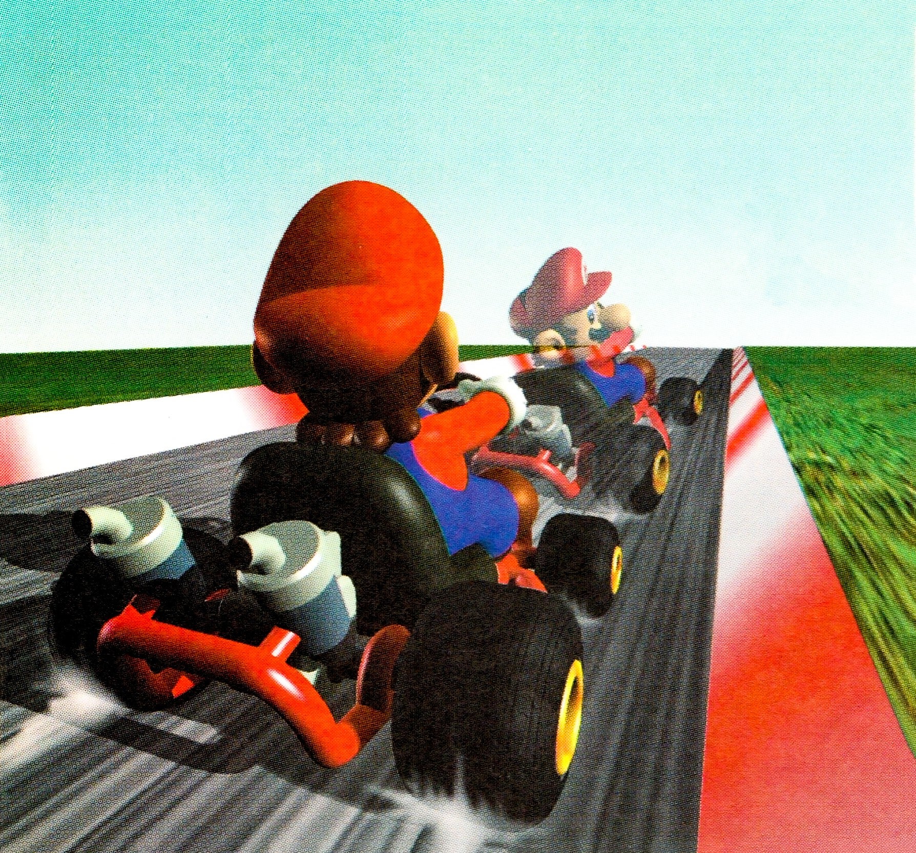 Mario Kart 64 artwork