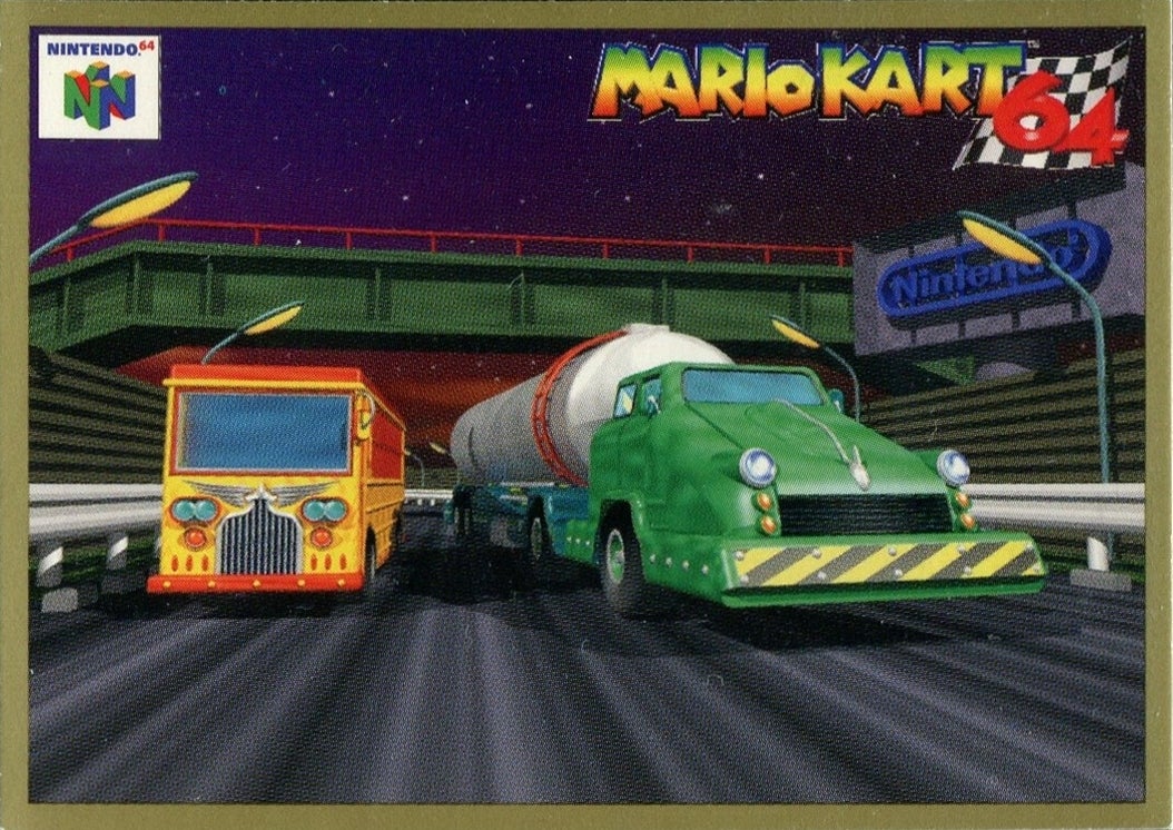 Mario Kart 64 artwork