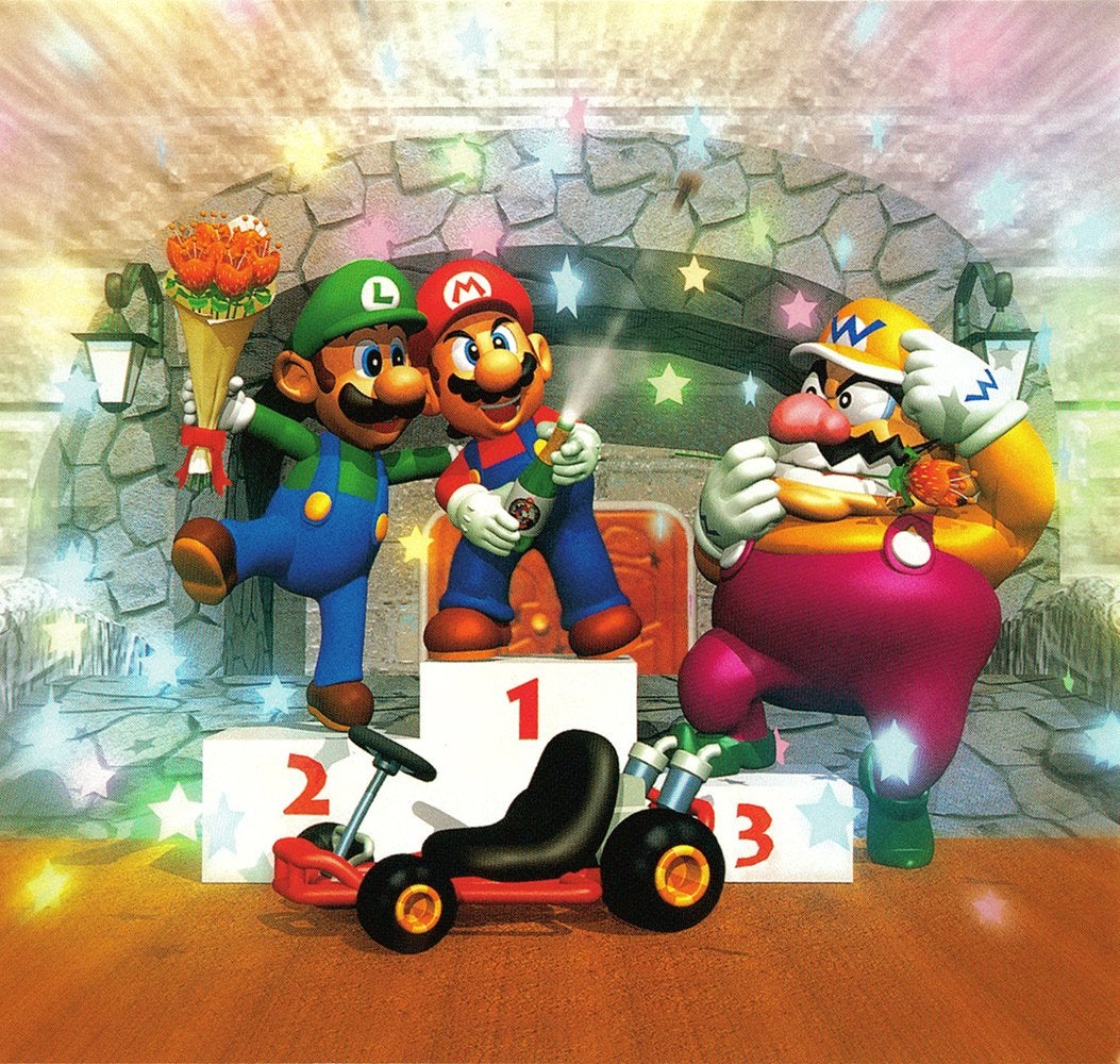 Mario Kart 64 artwork