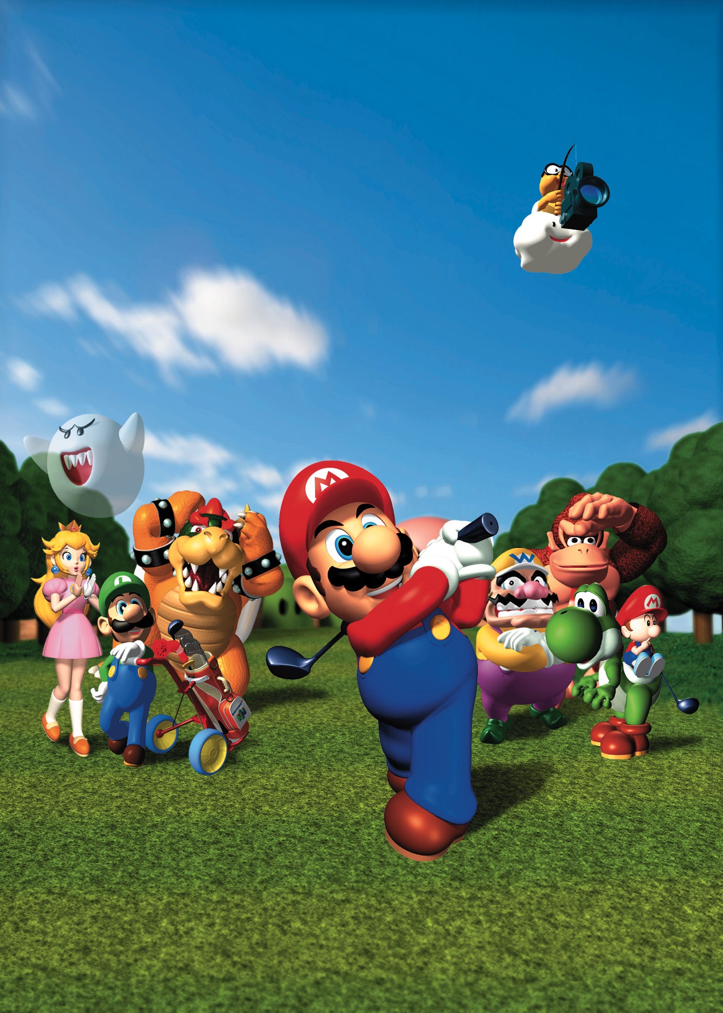 Mario Golf artwork