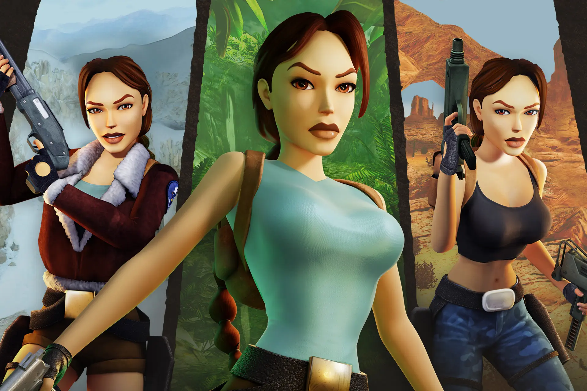 Tomb Raider I–III Remastered artwork