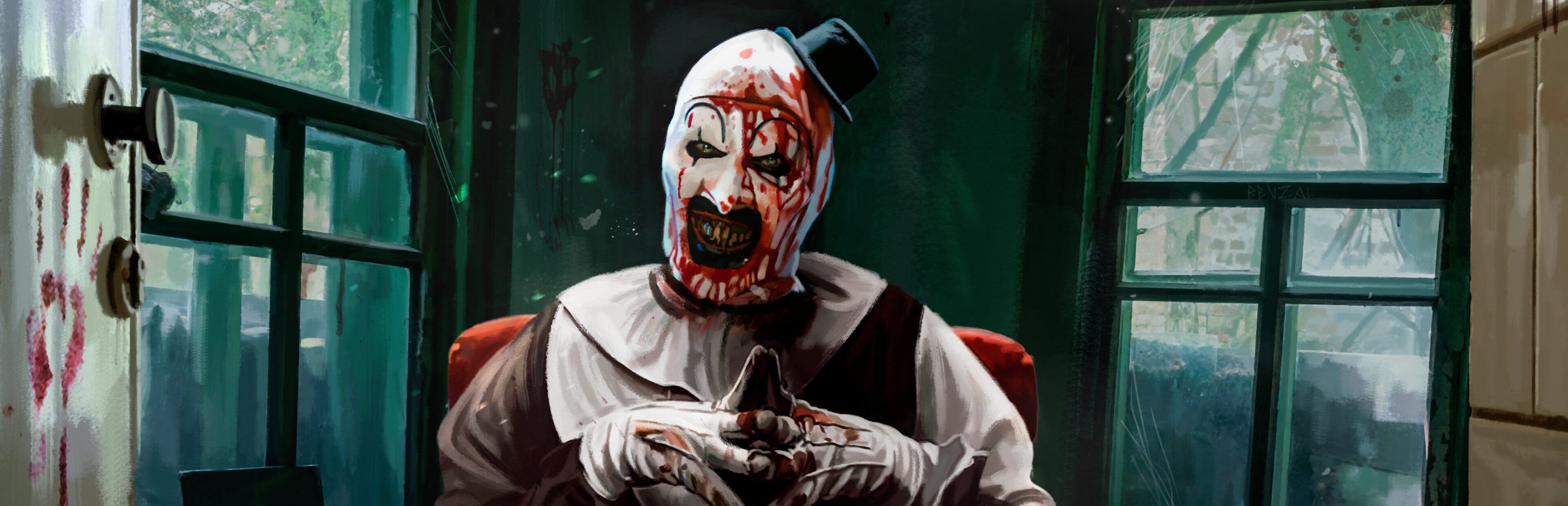 Terrifier: The ARTcade Game artwork