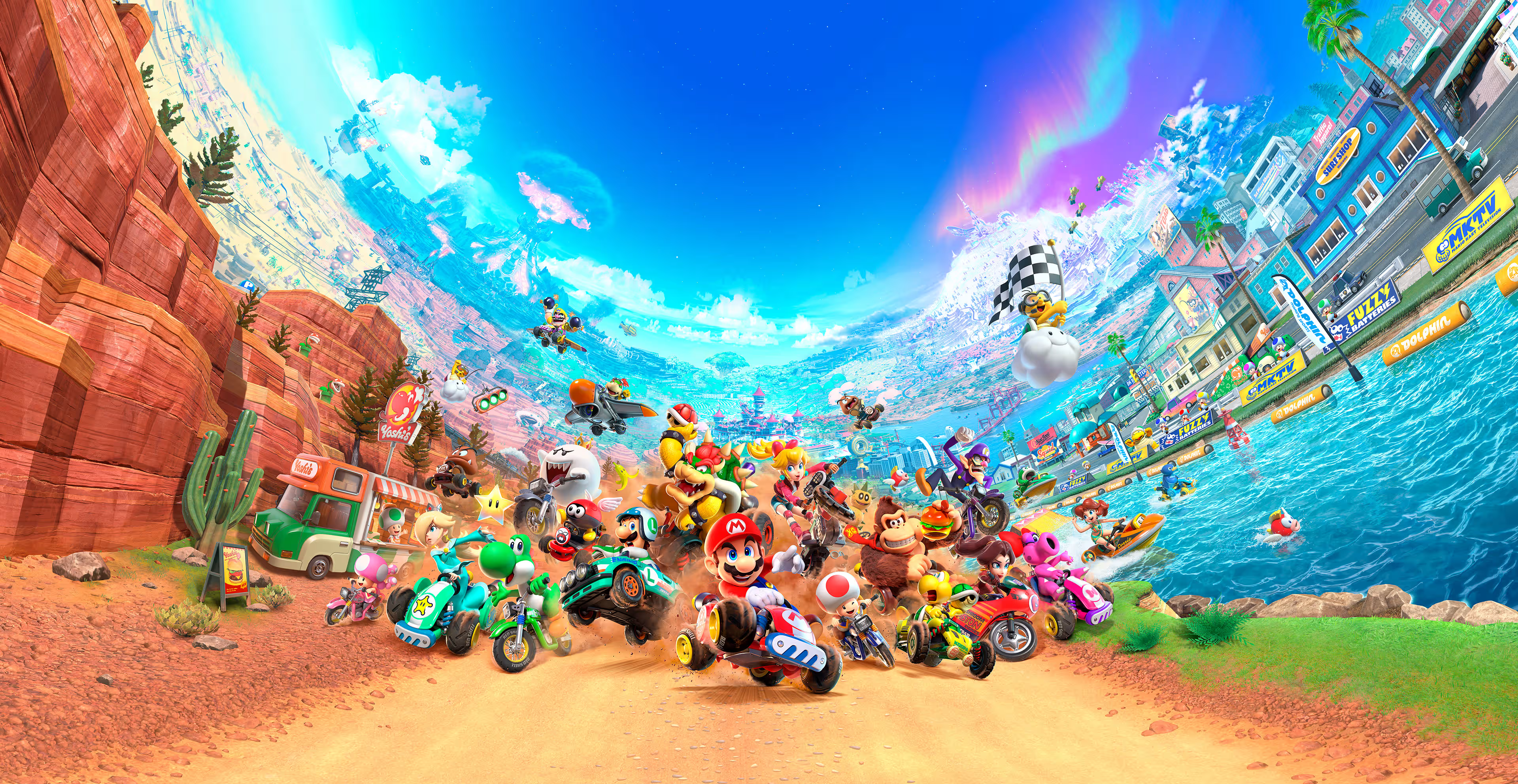 Mario Kart World artwork