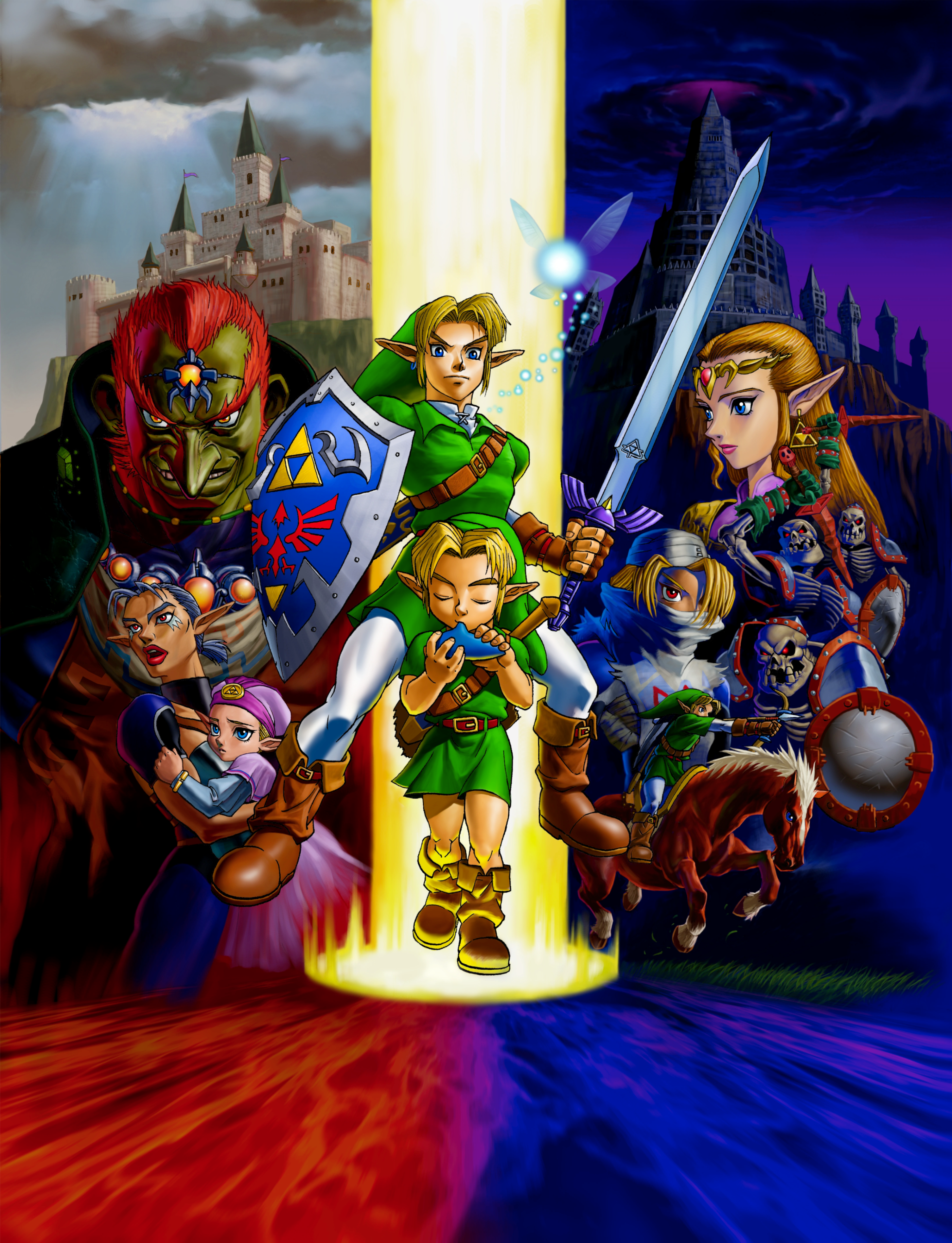 The Legend of Zelda: Ocarina of Time artwork