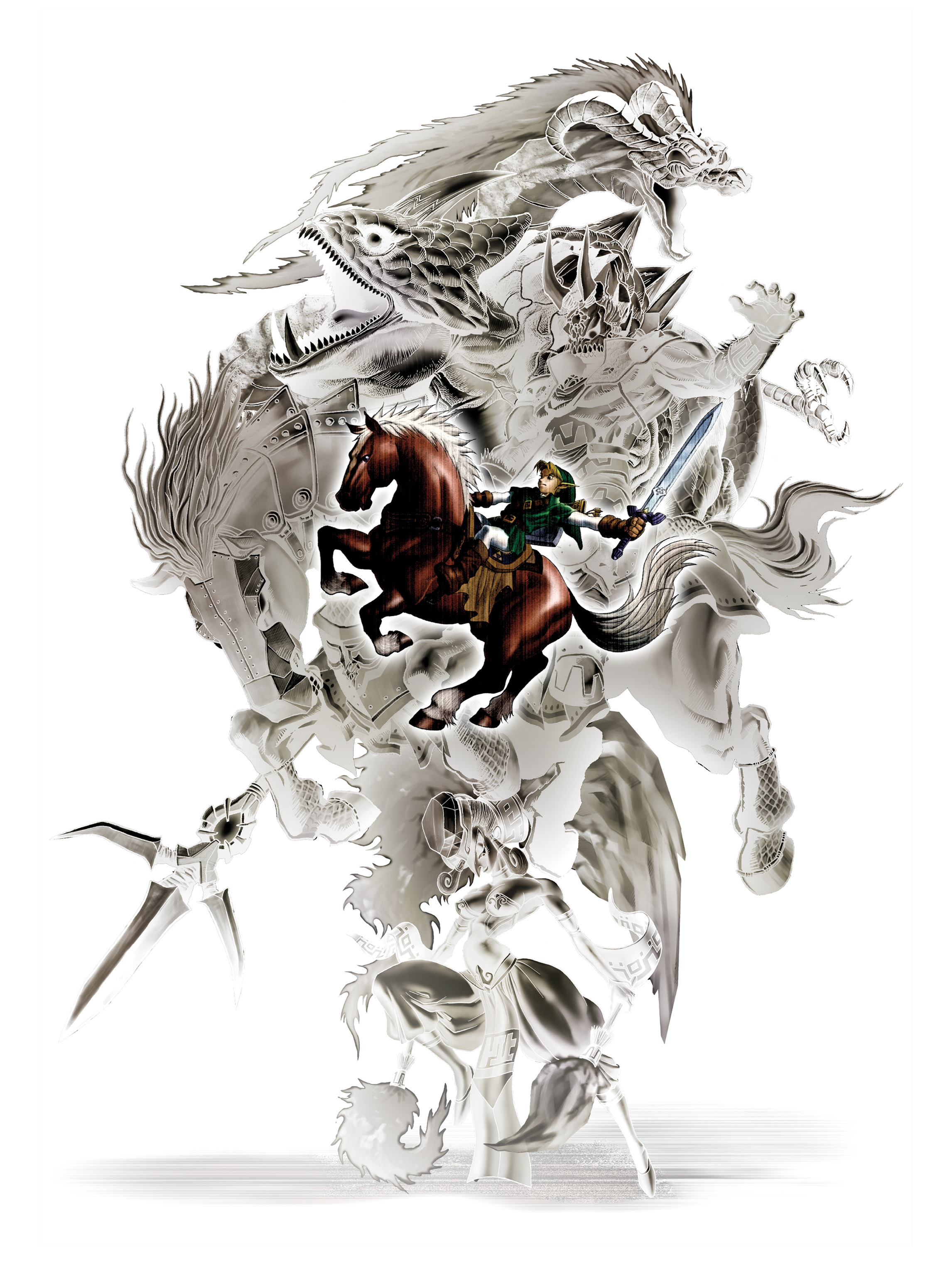 The Legend of Zelda: Ocarina of Time artwork