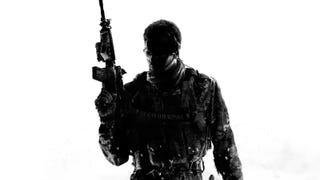 Call of Duty: Modern Warfare 3 box art silhouette.
