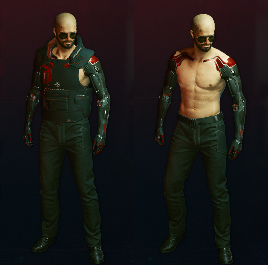 lingerie body sexy Cyberpunk 2077 Clothing Mods main image 0