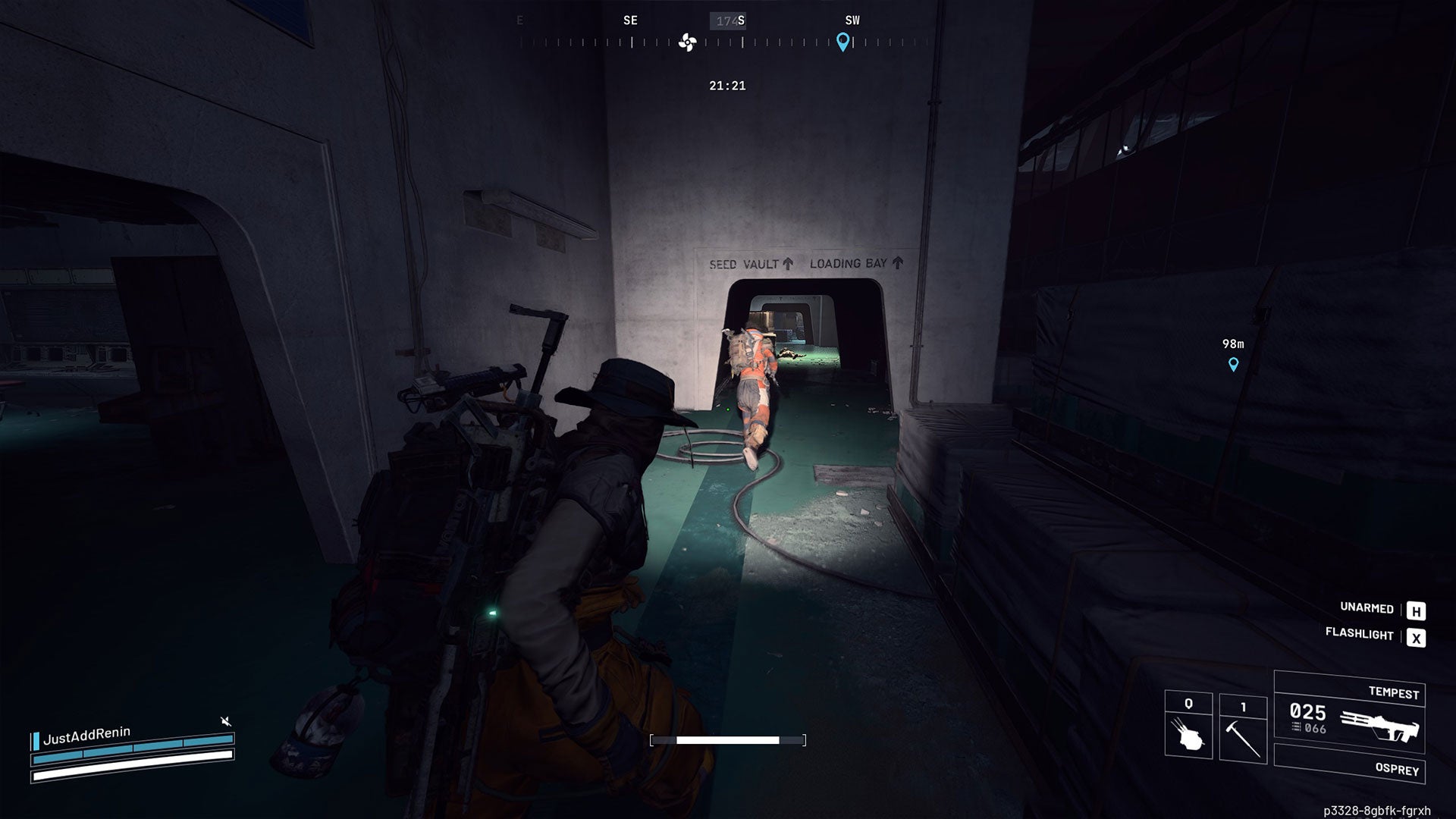 A raider chases another player in Stella Montis - 3