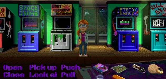 Thimbleweed Park's arcade is now open