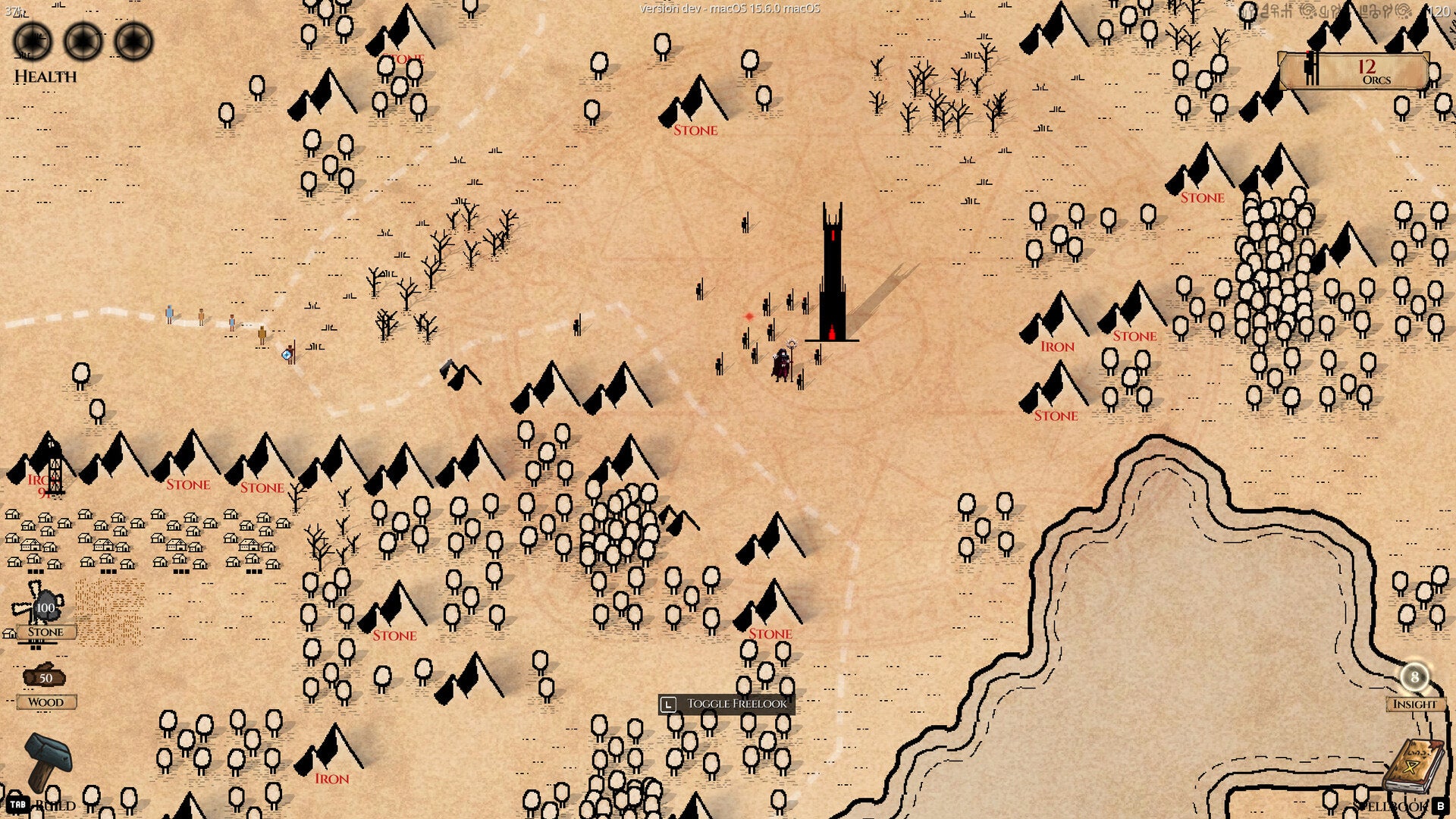 Arise Dark Lord is an action-RTS hybrid styled like a Lord of the Rings map where you raise an army of the undead to kill all humans
