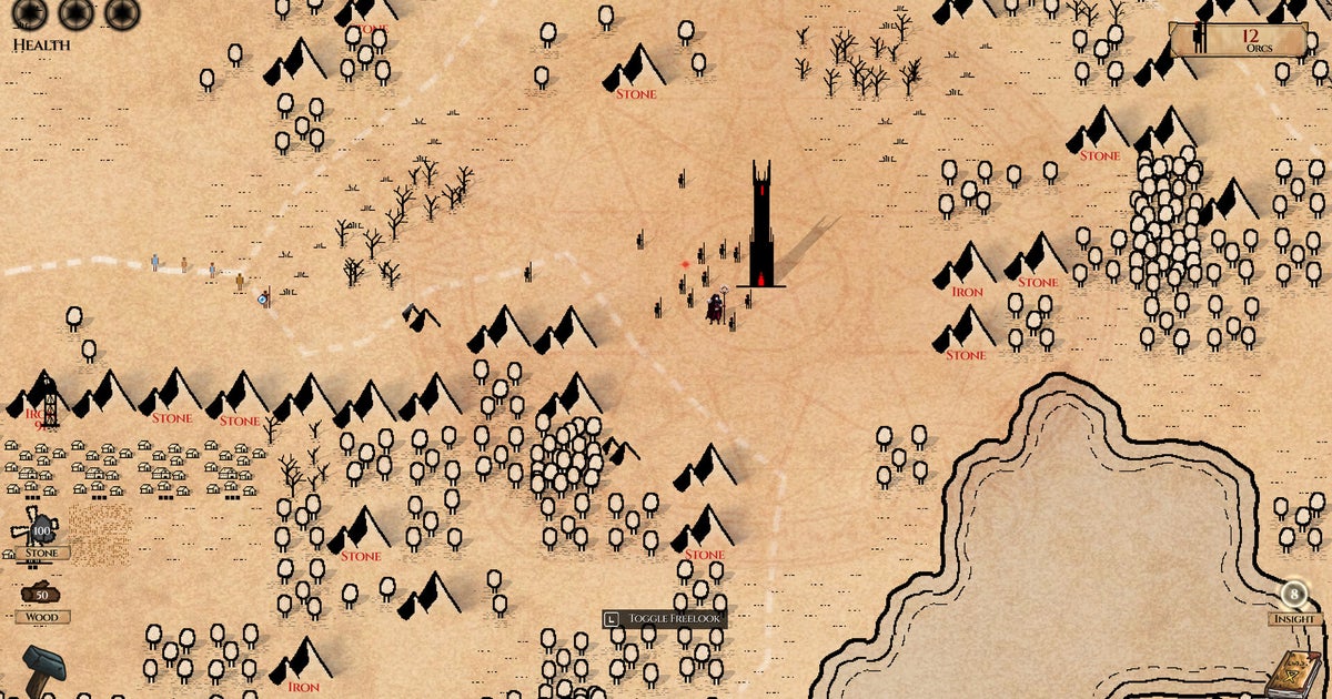 Arise Dark Lord is an action-RTS hybrid styled like a Lord of the Rings map where you raise an army of the undead to kill all humans