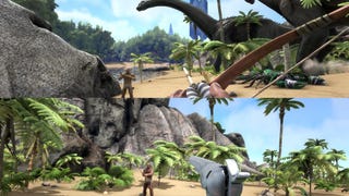 ARK: Survival Evolved z grą na podzielonym ekranie na Xbox One