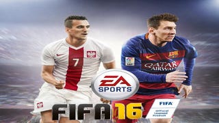 Arkadiusz Milik na okładce polskiej wersji FIFA 16
