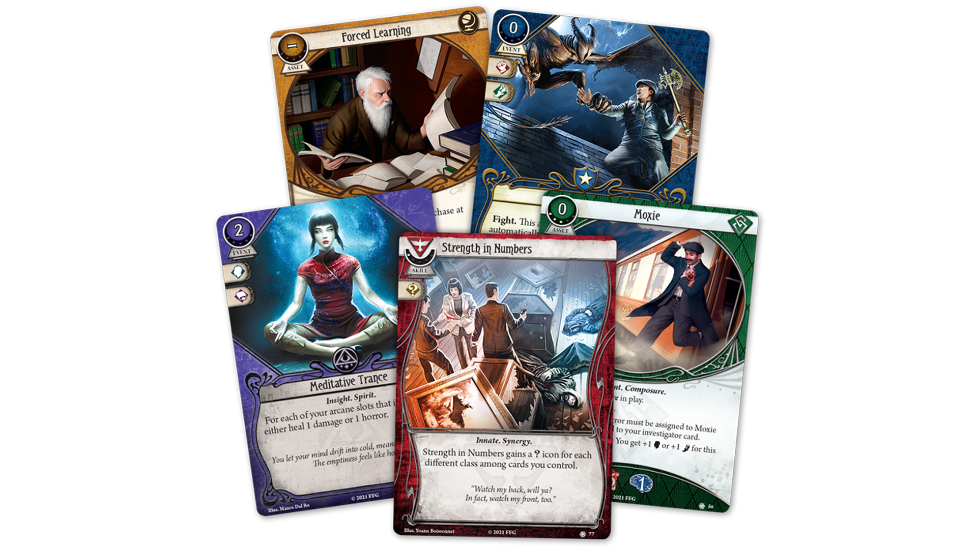 arkham horror card game edge of the earth Arkham Horror LCG: Edge of the Earth - Investigators Expansion main image 1