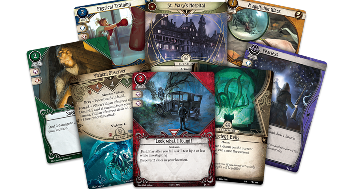 Arkham Horror: The Card Game's core set is being re-released in a new revised version | Dicebreaker Arkham Horror: The Card Game's core set is being re-released in a new revised version | Dicebreaker