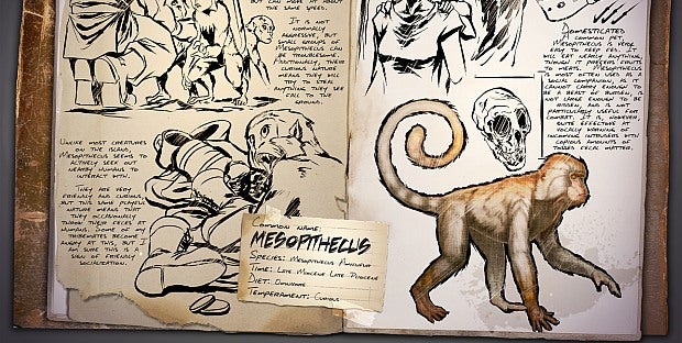 Ark: Survival Evolved Adds Mesopithecus Monkey | Rock Paper Shotgun