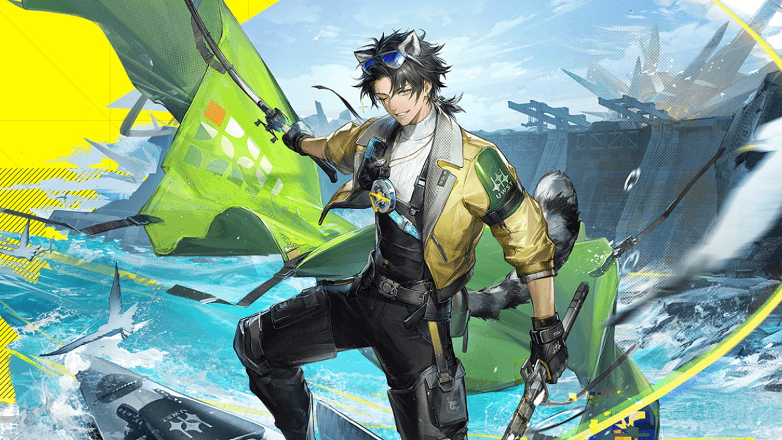 Artwork for Alesh, who is one of the 5 Star Operators in Arknights Endfield. - 13