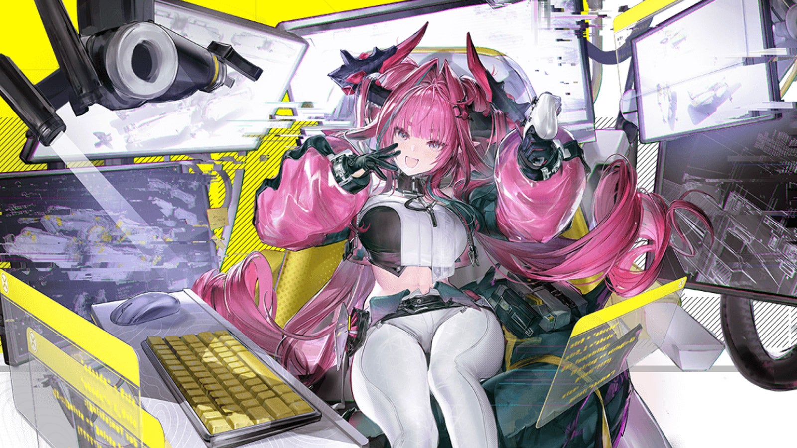 Artwork for Yvonne, who is a 6 Star Operator in Arknights Endfield. - 5