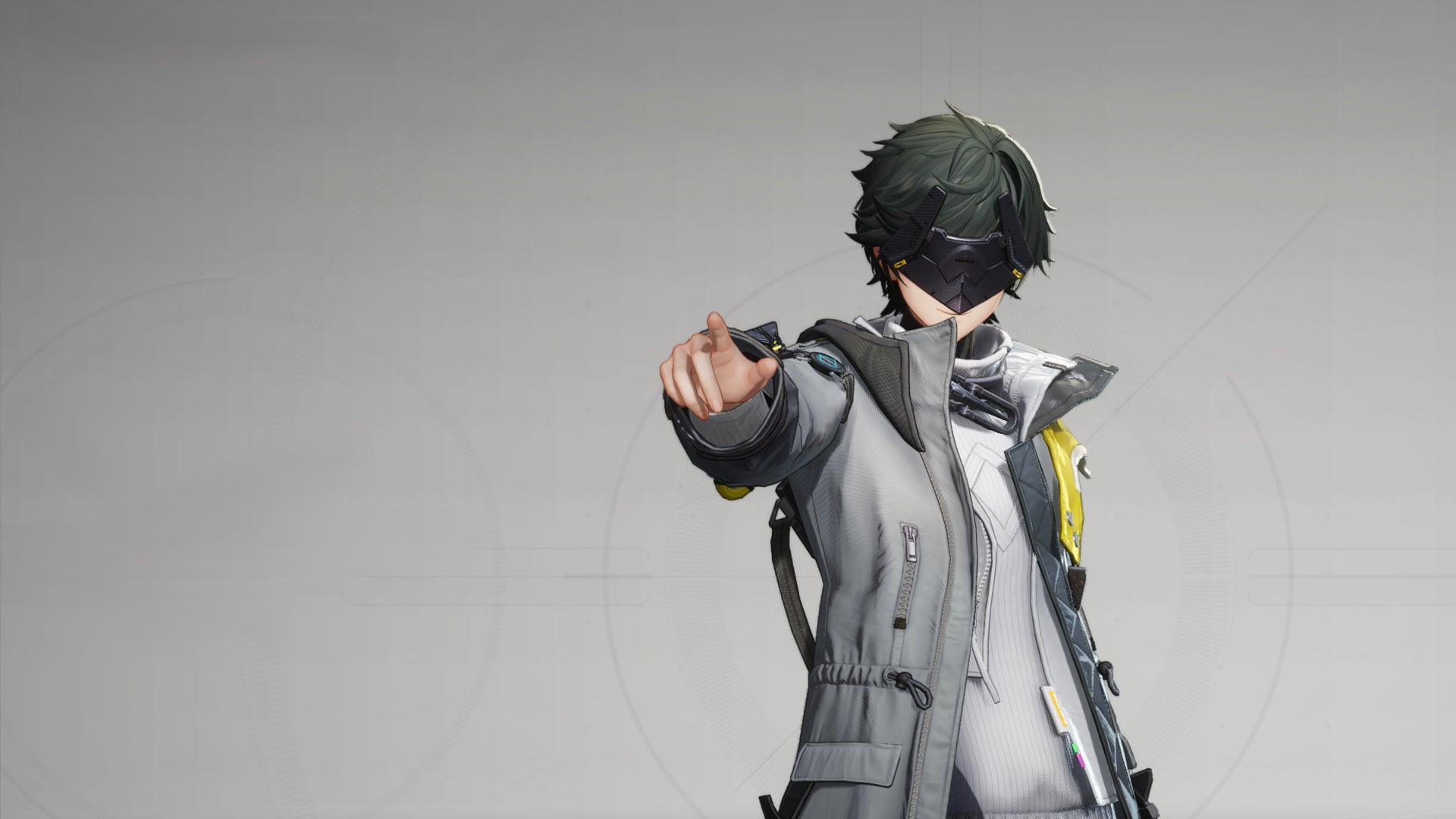 The male version of the Endministrator in Arknights Endfield. - 1