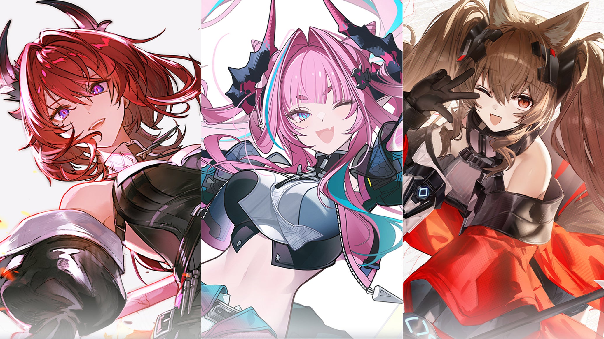 Some of the anime-style characters that players can get in the gacha RPG Arknights Endfield. - 1