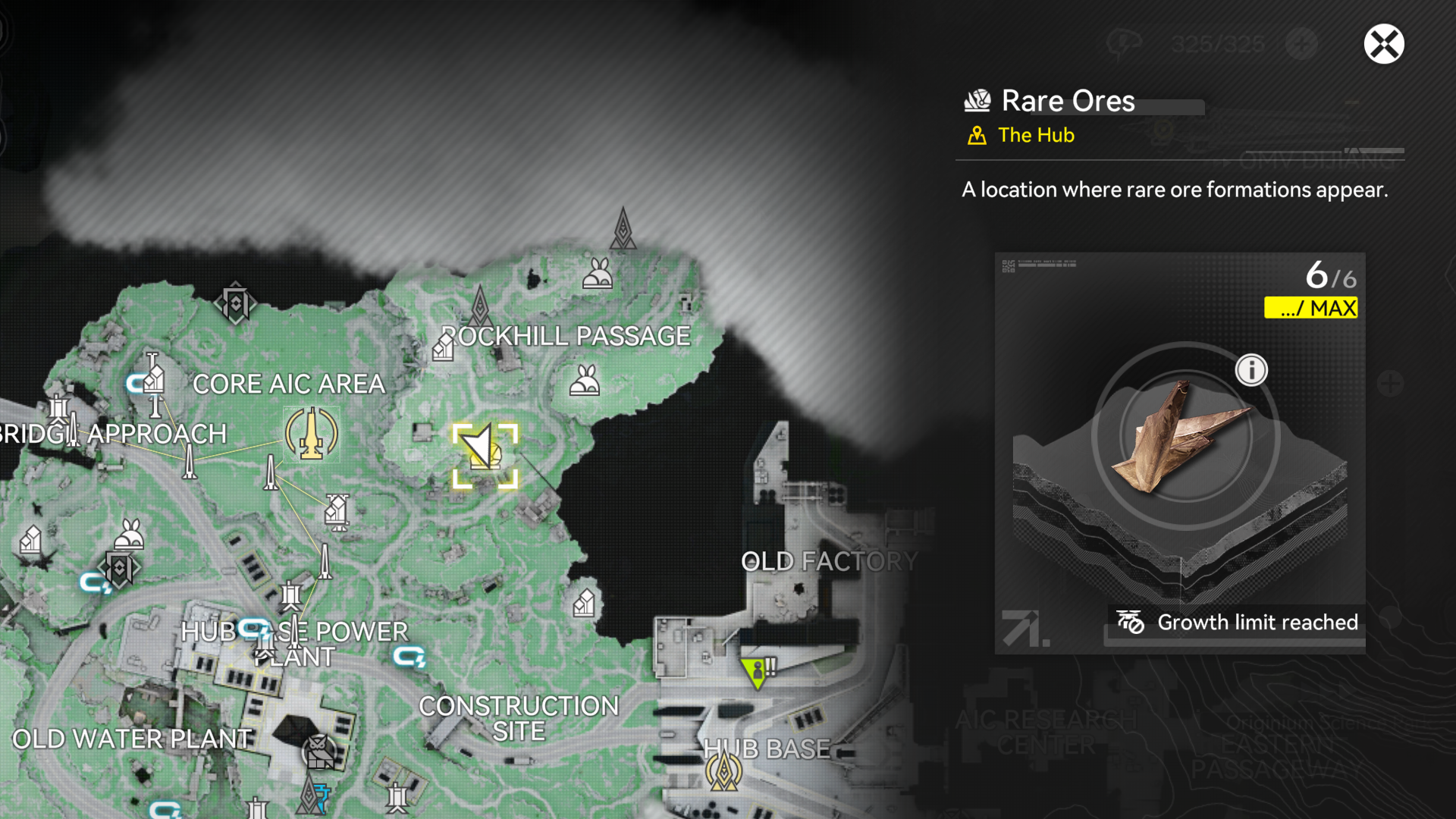 A map screen showing the location of Kalkonyx in the north of The Hub in Arknights Endfield. - 5