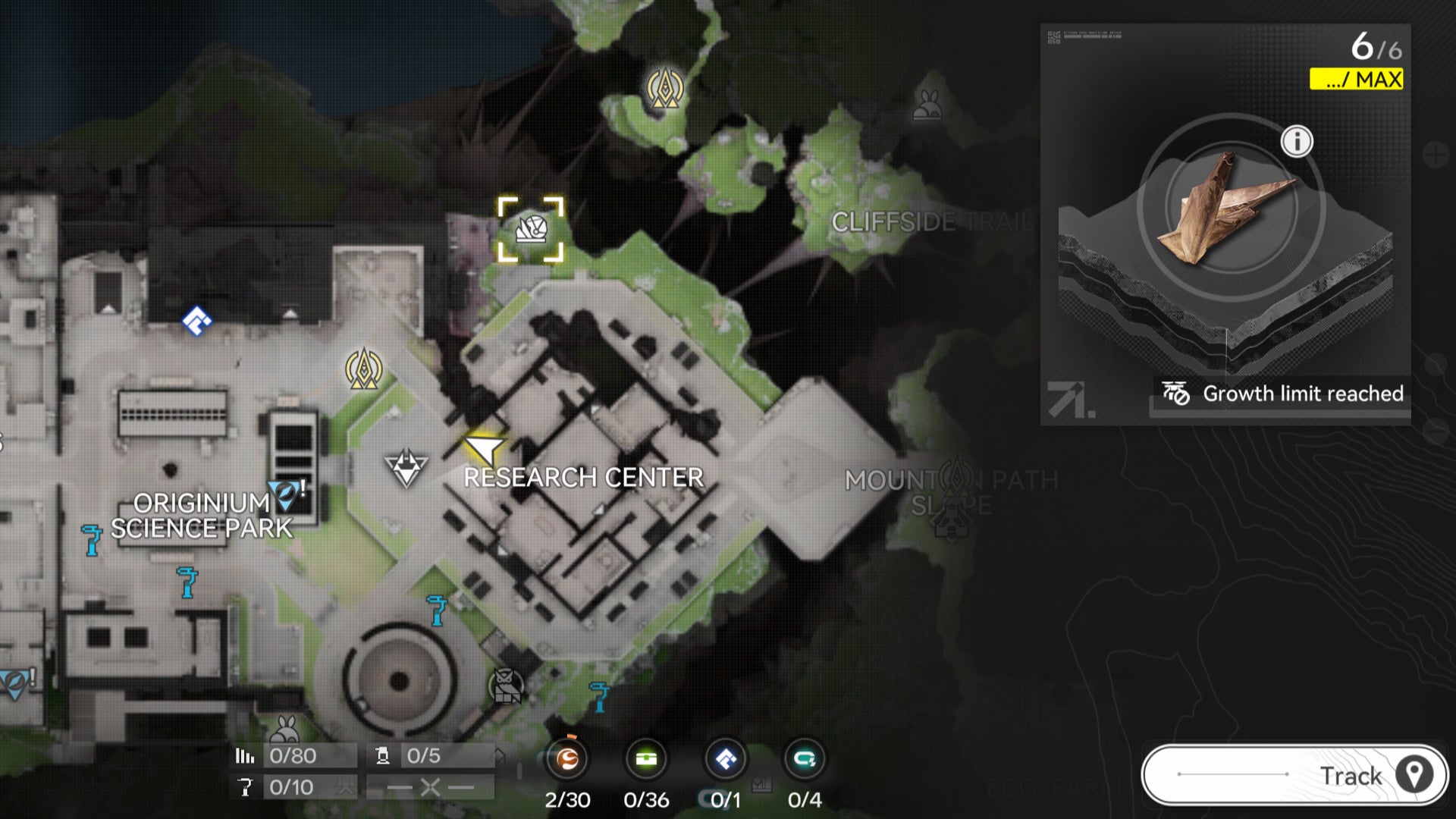 A map screen showing the location of Kalkonyx in Science Park in Arknights Endfield. - 7